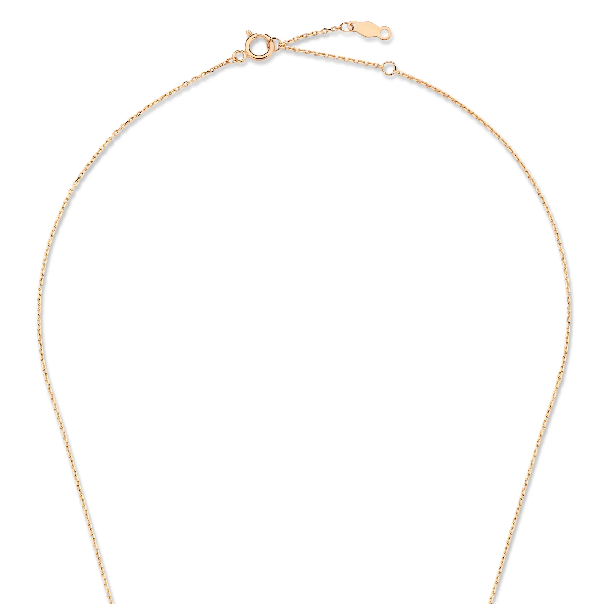 La Concorde Loulou 14 karat rose gold collier with two rings - Image 6