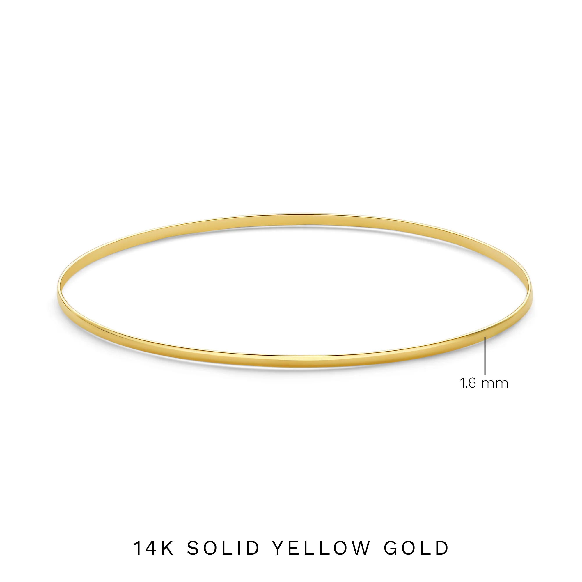 Rivoli Méline 14 karat gold bangle - Image 5