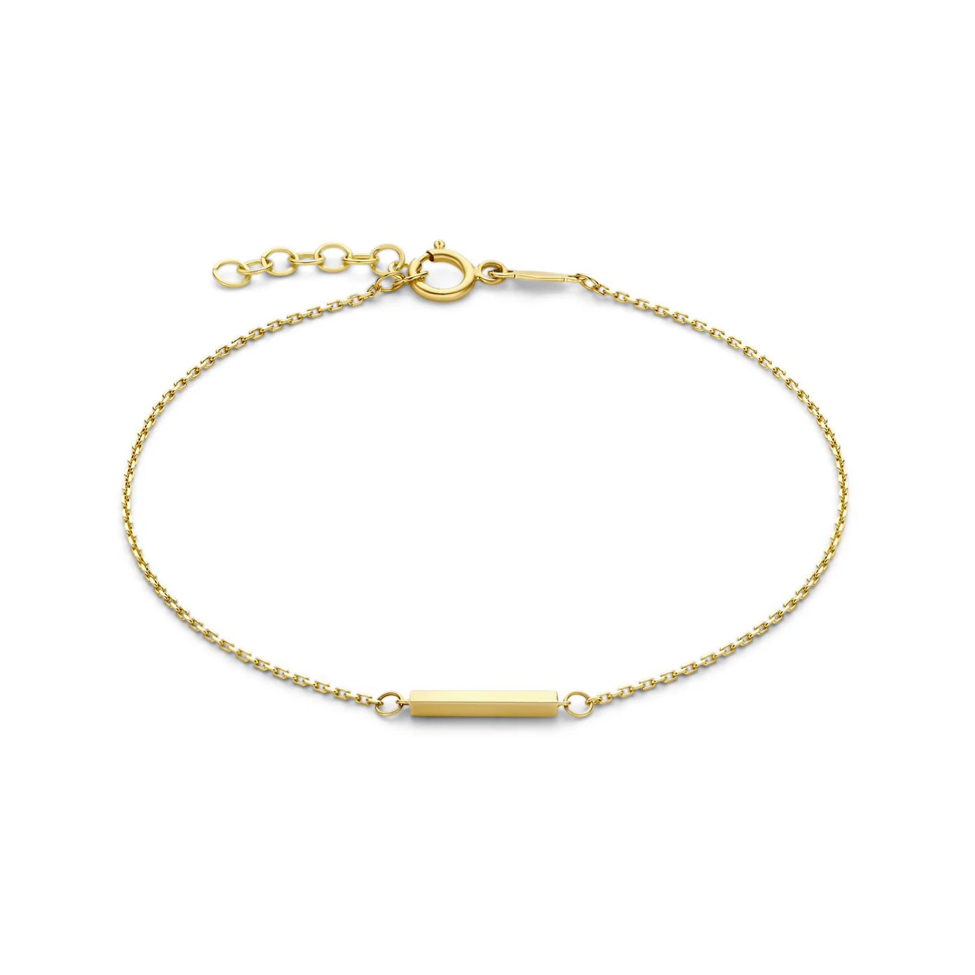 Le Marais Rosalie 14 karat gold bracelet with rod