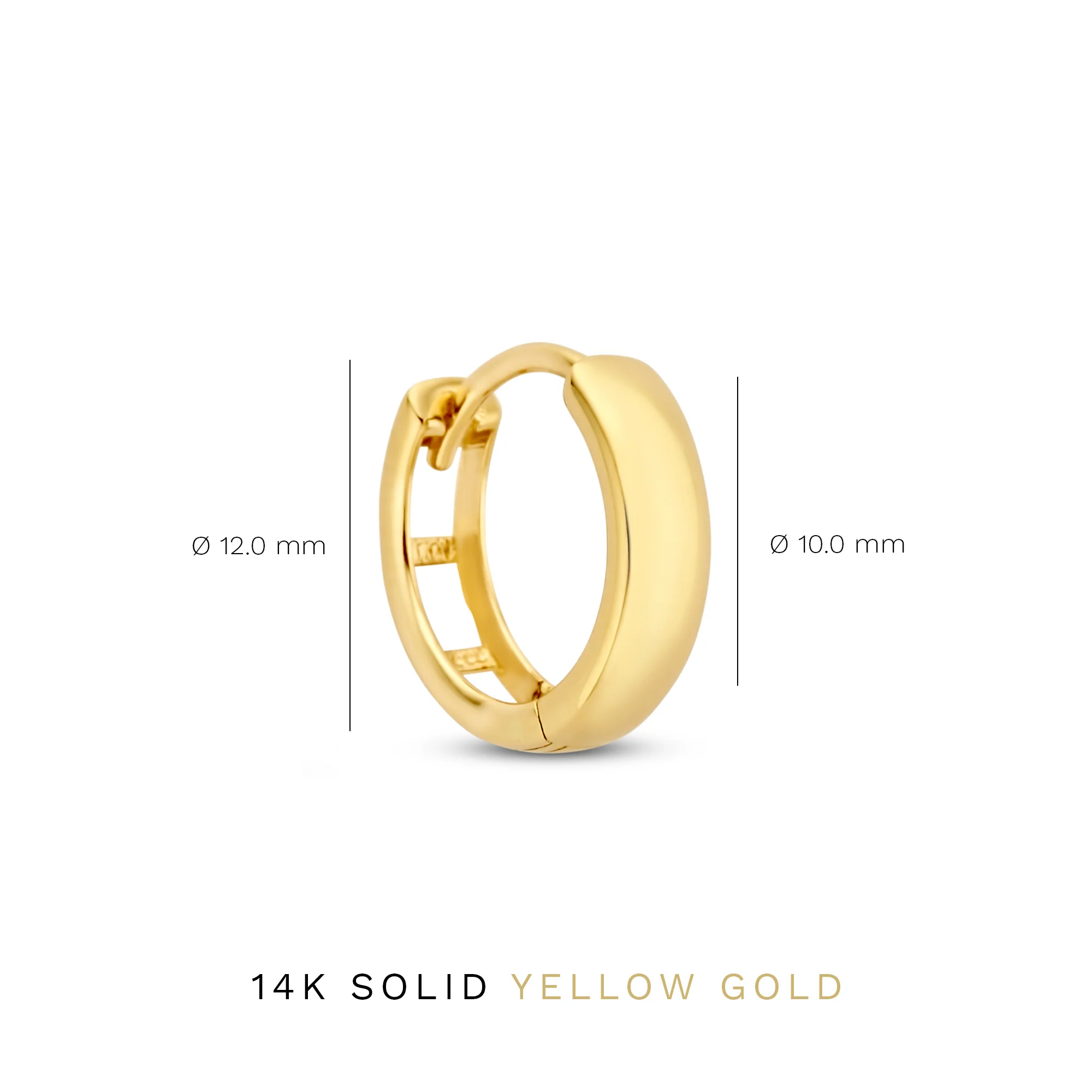 Cadeau d'Isabel 14 karat gold earring set - Image 8