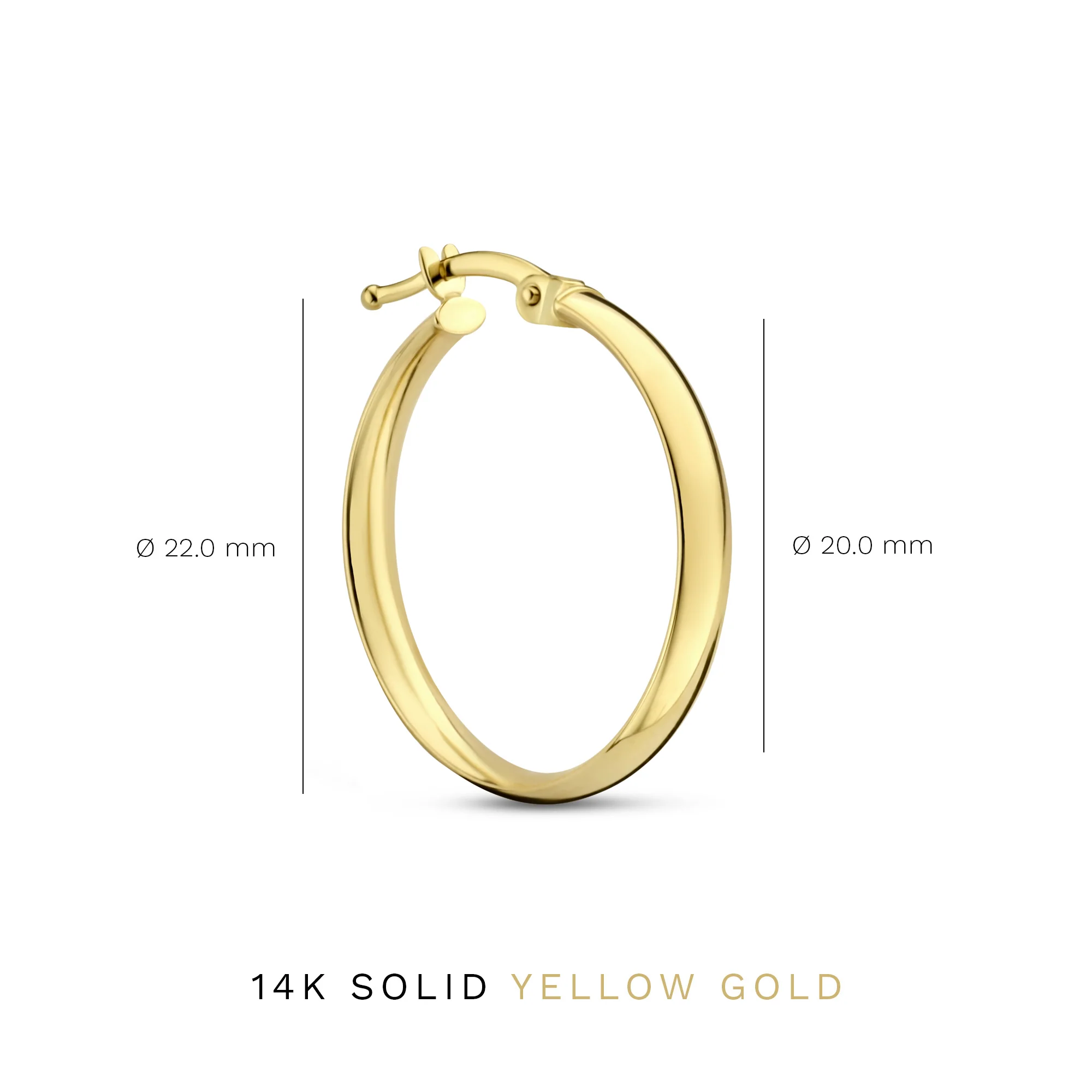Cadeau d'Isabel 14 karat gold earring set - Image 7