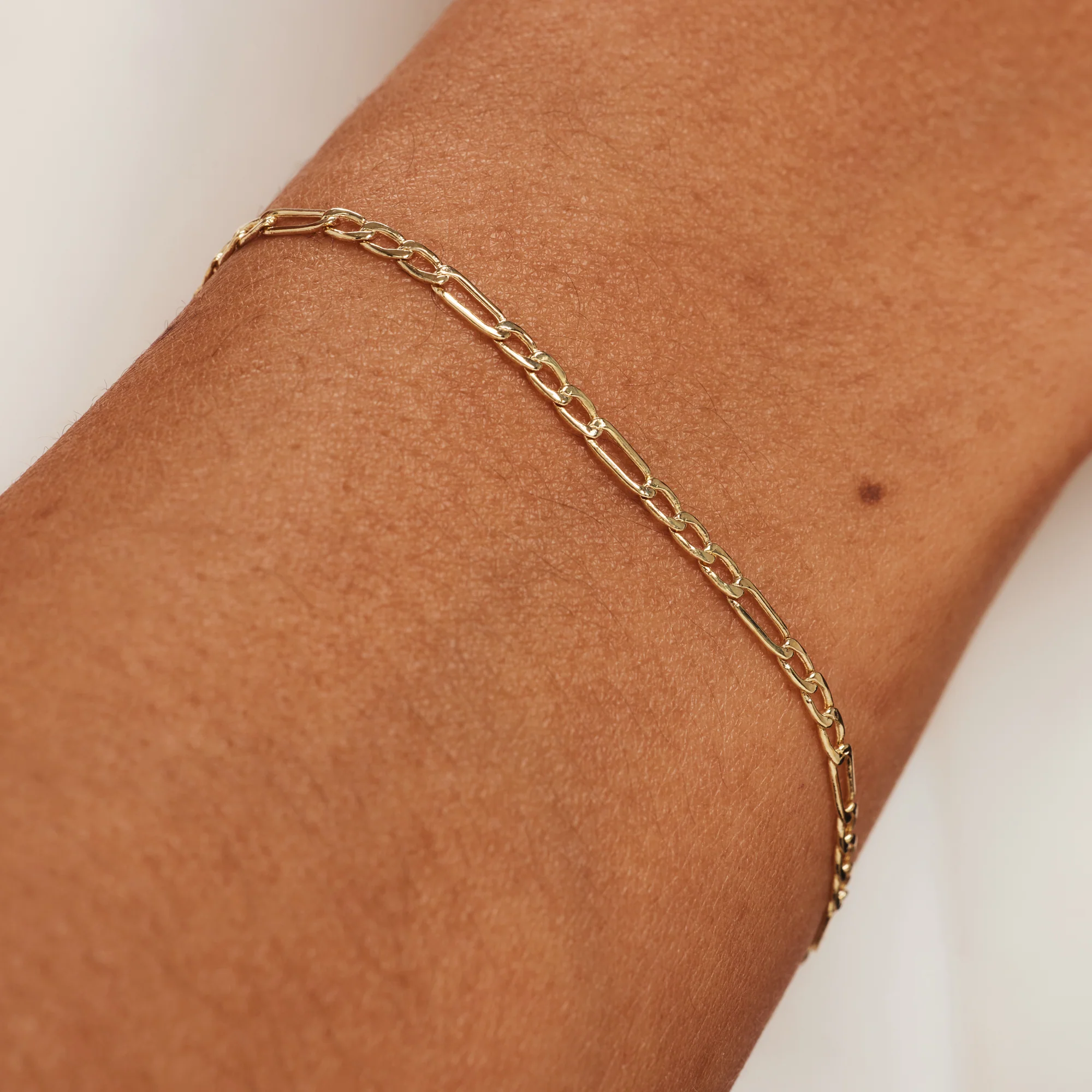 Cadeau d'Isabel 14 karat gold necklace and bracelet gift set - Image 5