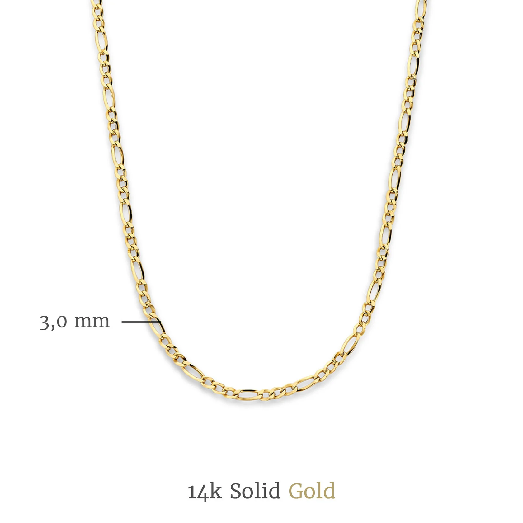 Cadeau d'Isabel 14 karat gold necklace and bracelet gift set - Image 8