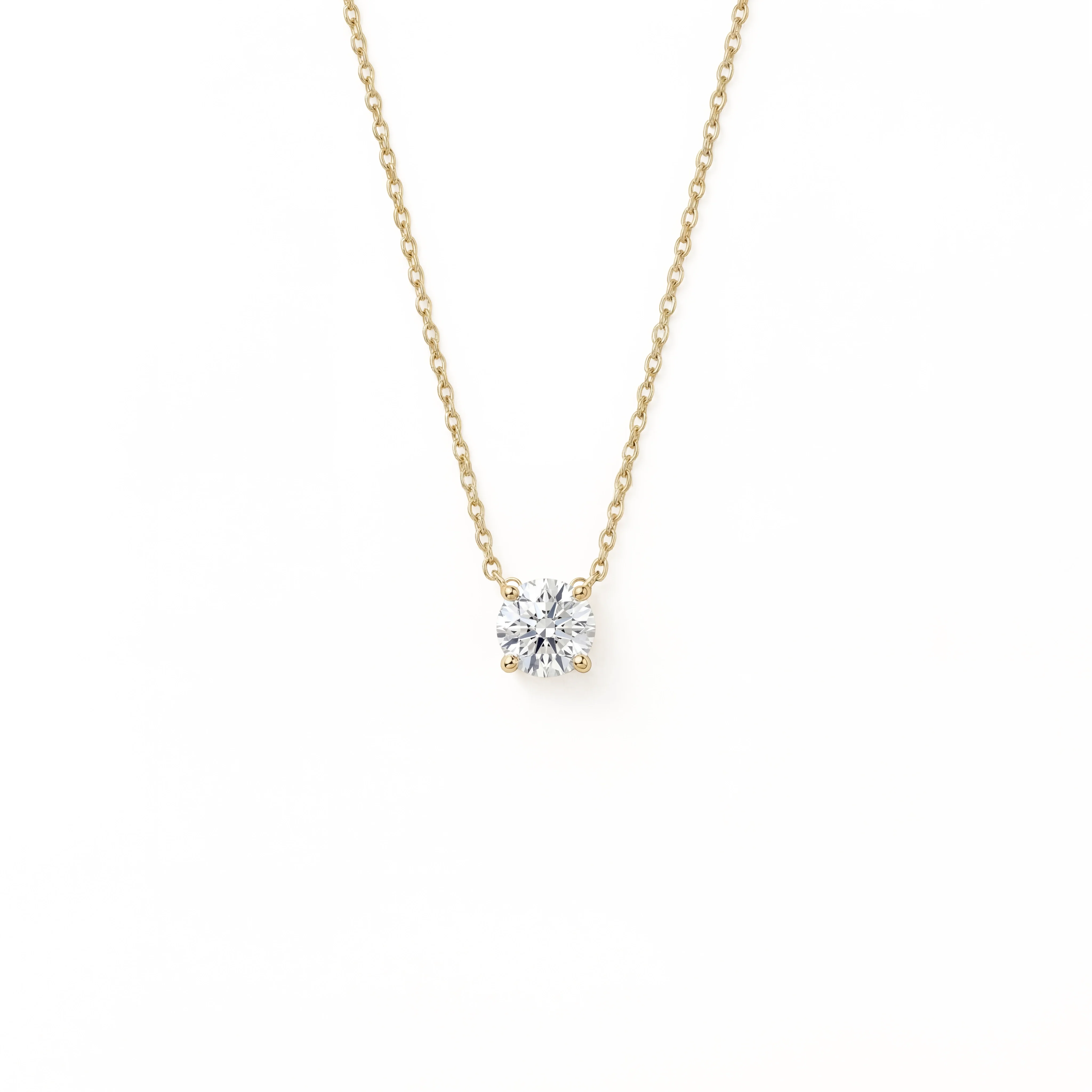 Cadeau d'Isabel 14 karat gold necklace & bracelet set with zirconia - Image 7