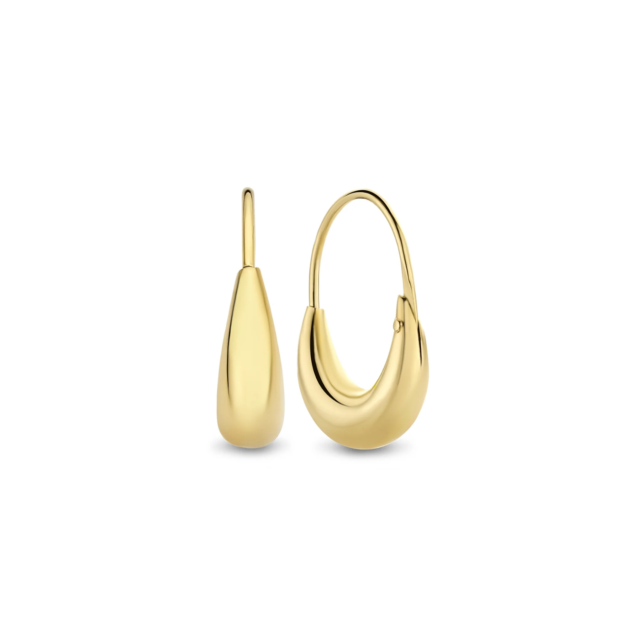 Rivoli Maryn 14 karat gold hoop earrings
