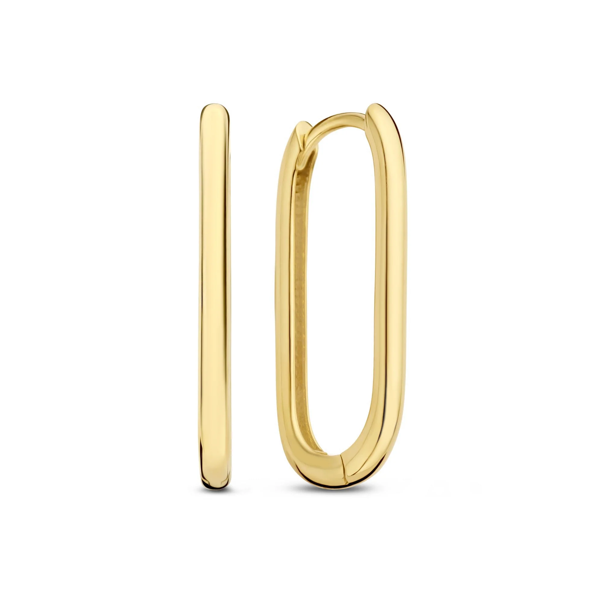 Rivoli Aimée 14 karat gold hoop earrings