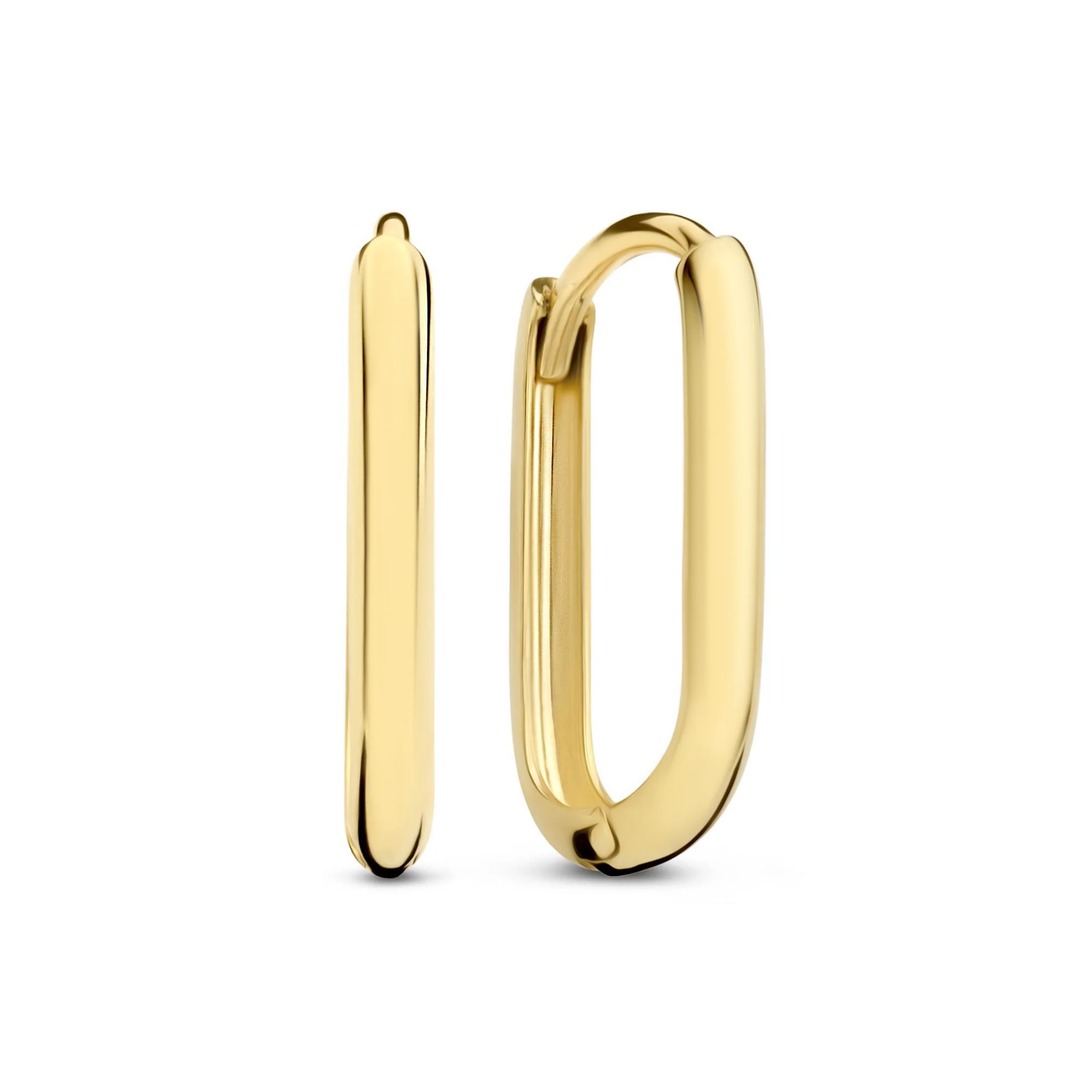 Rivoli Aimée 14 karat gold hoop earrings