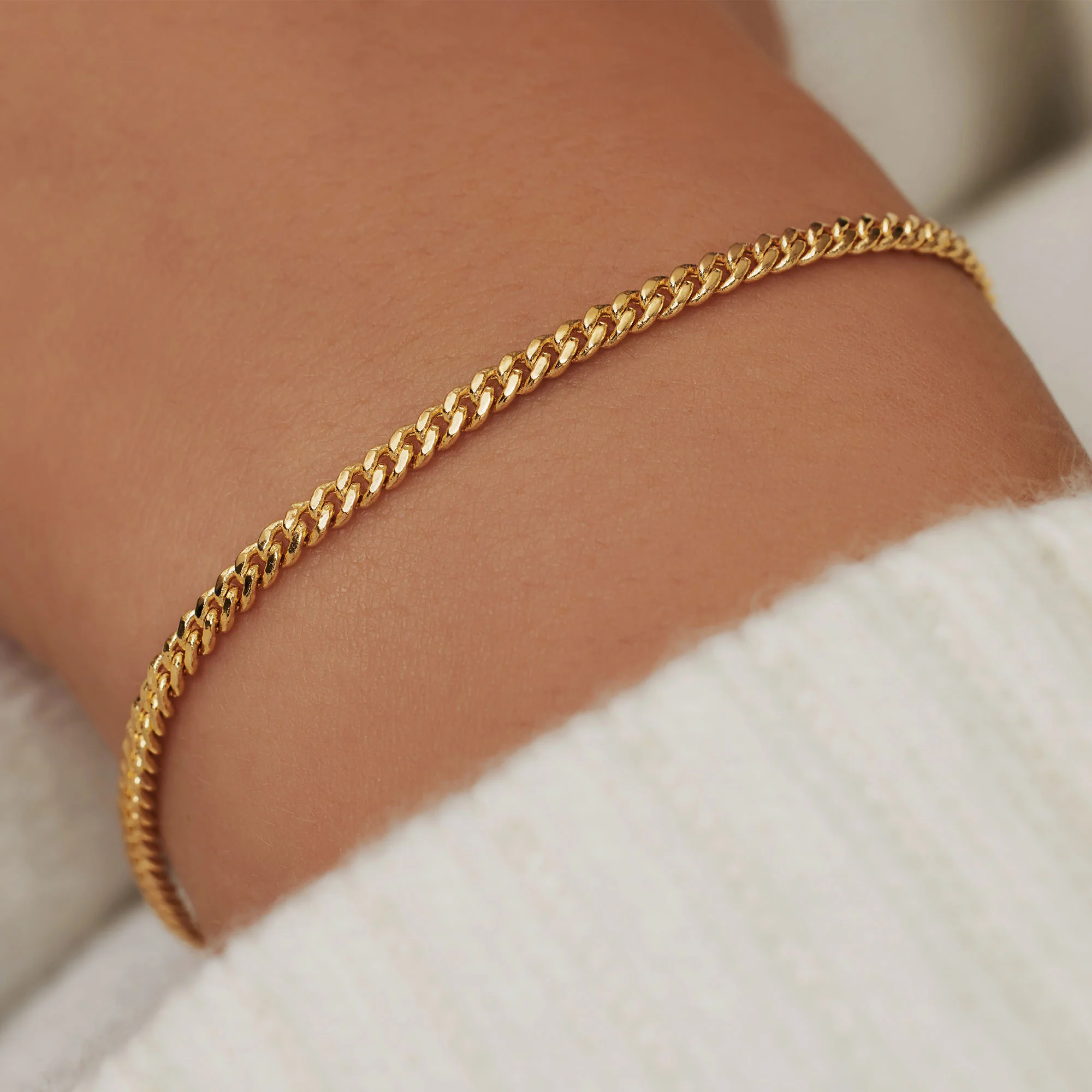Aidee Julee 14 karat gold link bracelet - Image 3