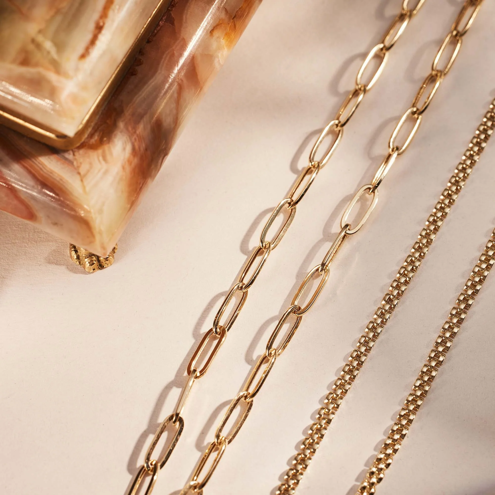 Aidee Rosine 14 karat gold link bracelet - Image 5