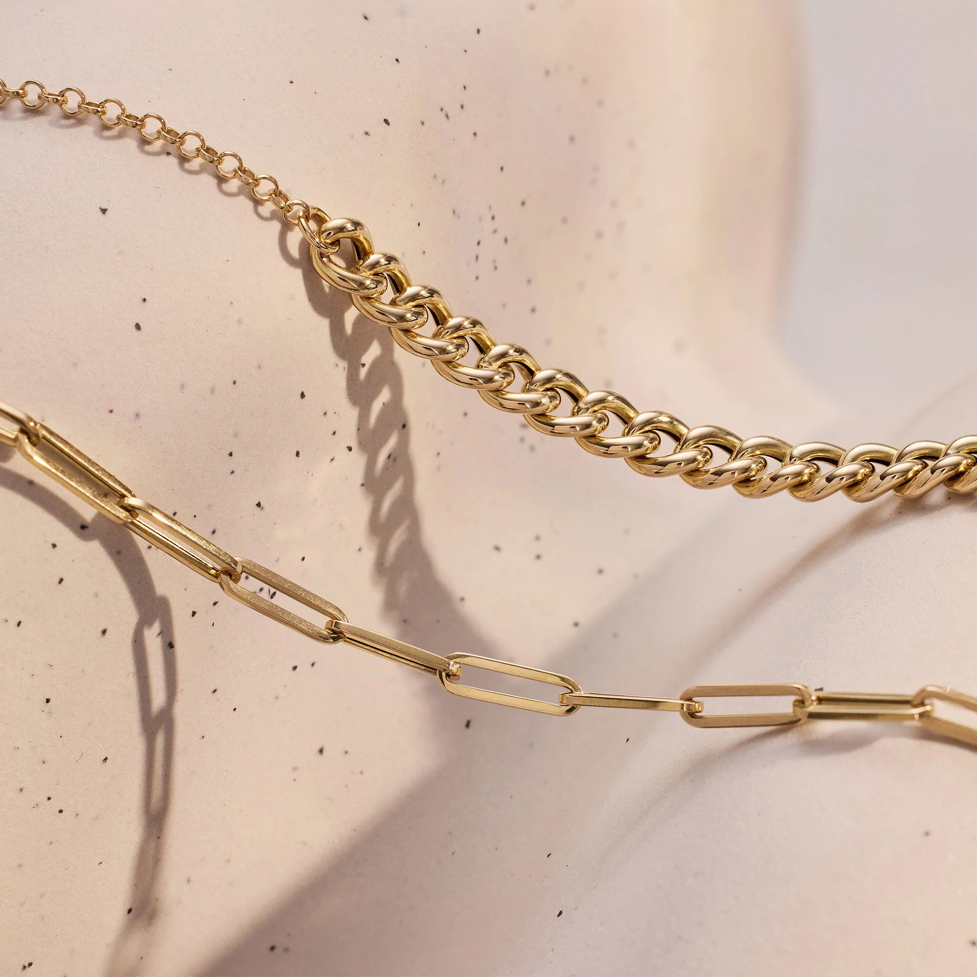 Aidee Odile 14 karat gold link bracelet - Image 6