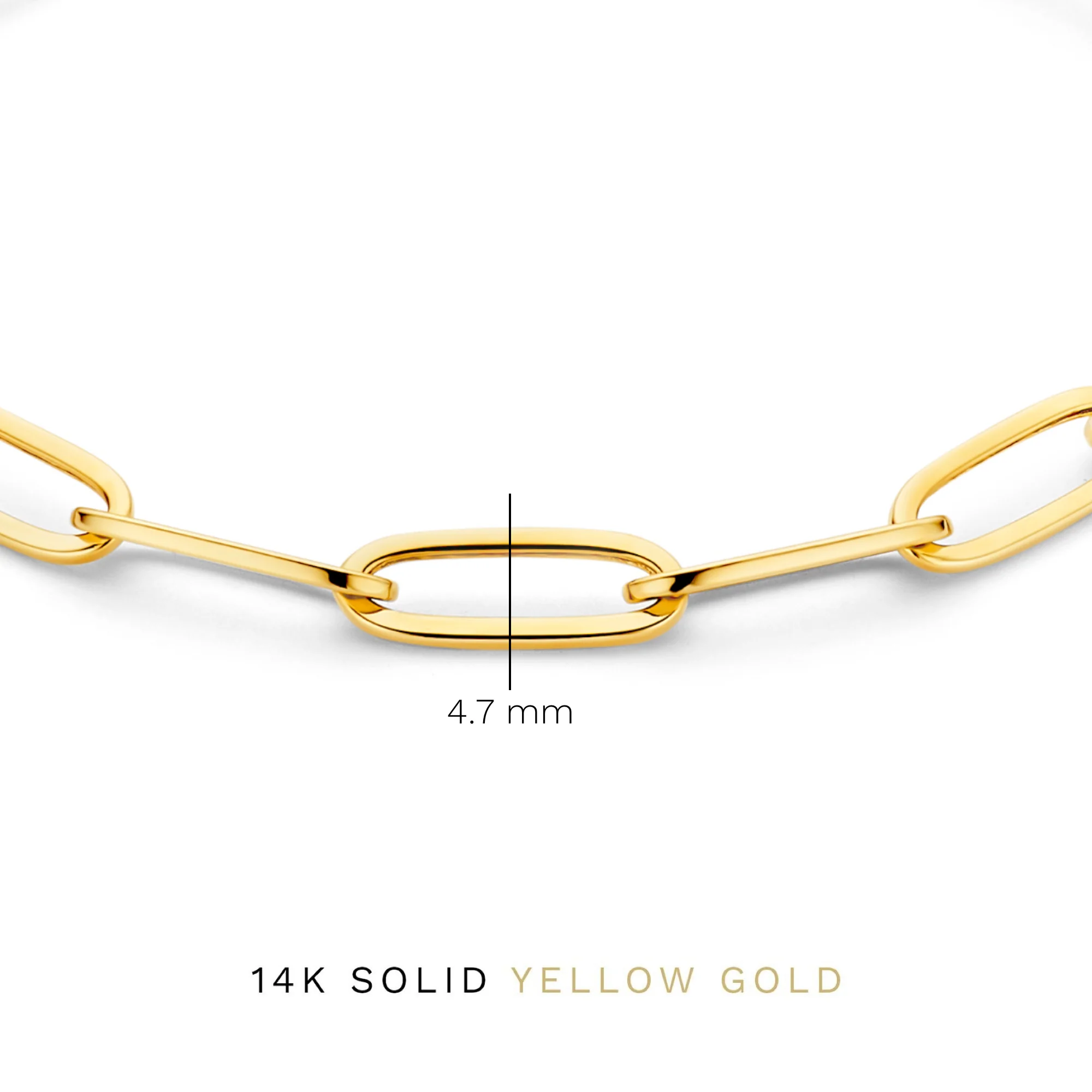 Aidee Odile 14 karat gold link bracelet - Image 7