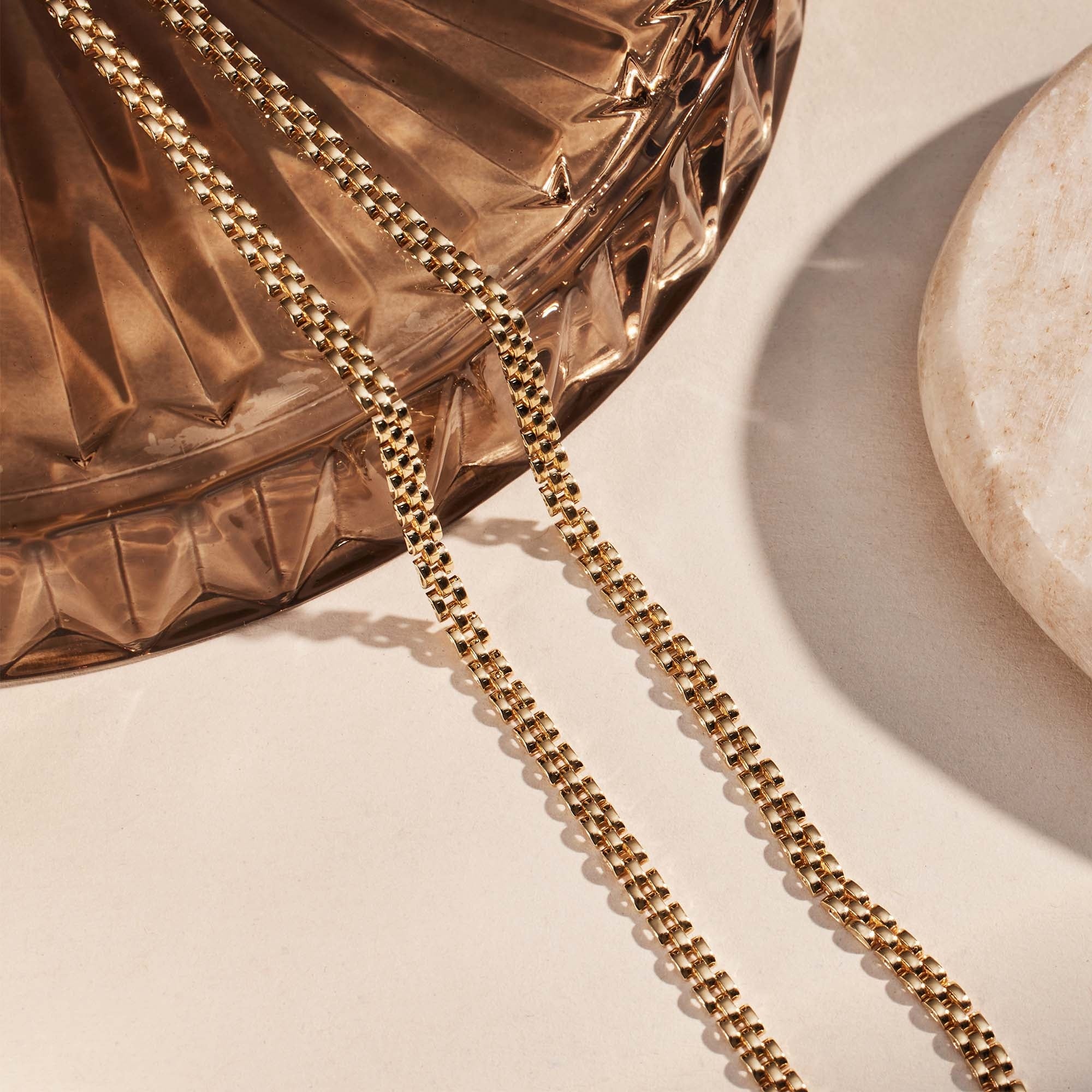 Aidee Rosine 14 karat gold link necklace - Image 8