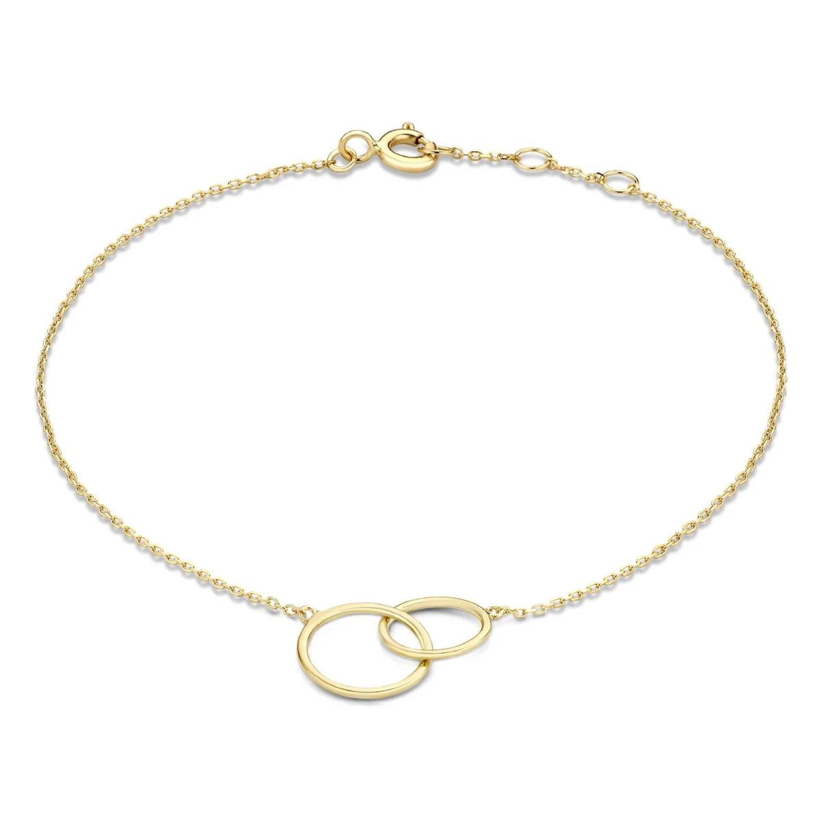 Cadeau d'Isabel 14 karat gold necklace & bracelet gift set with rings - Image 7