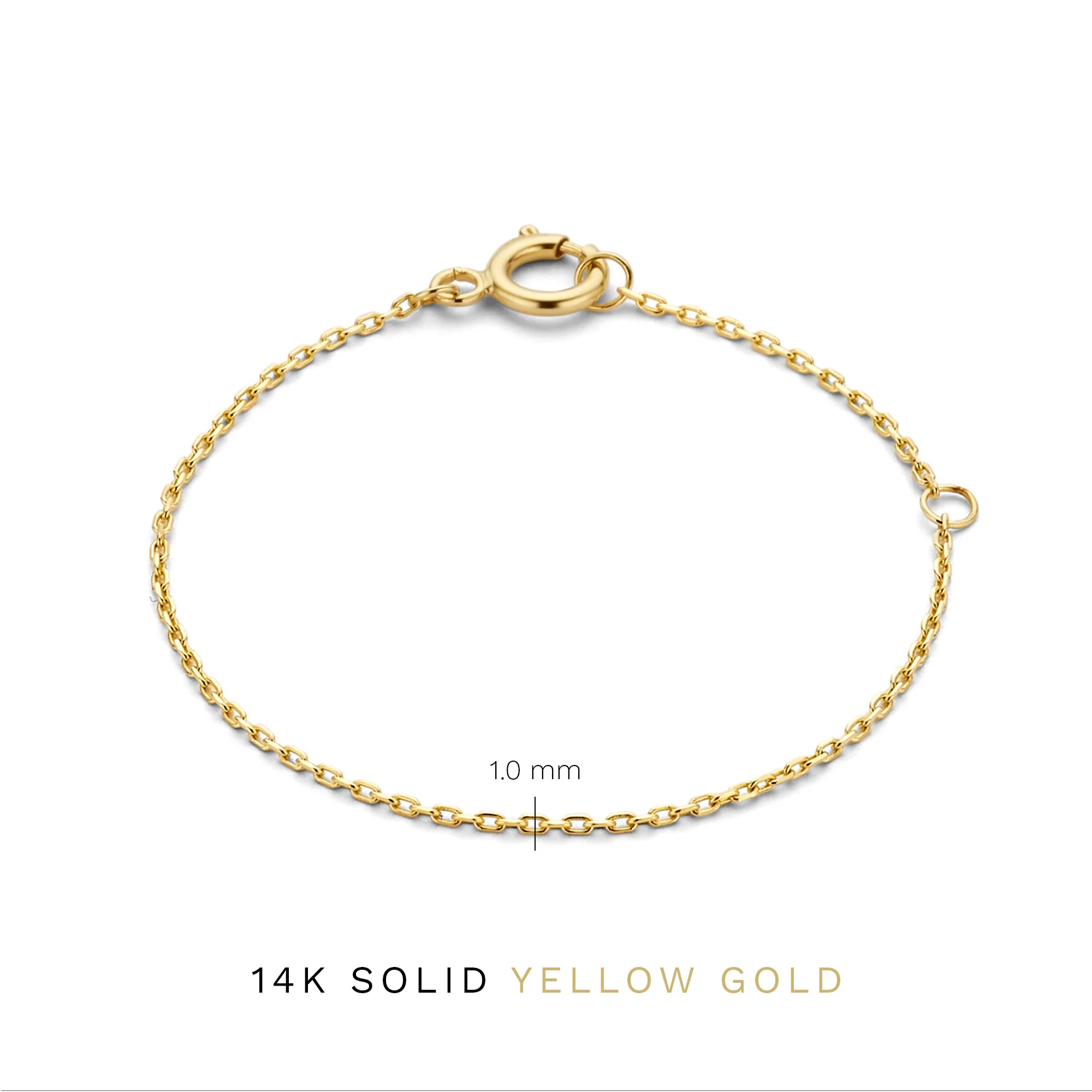 Rivoli Nicole 14 karat gold necklace extender - Image 6