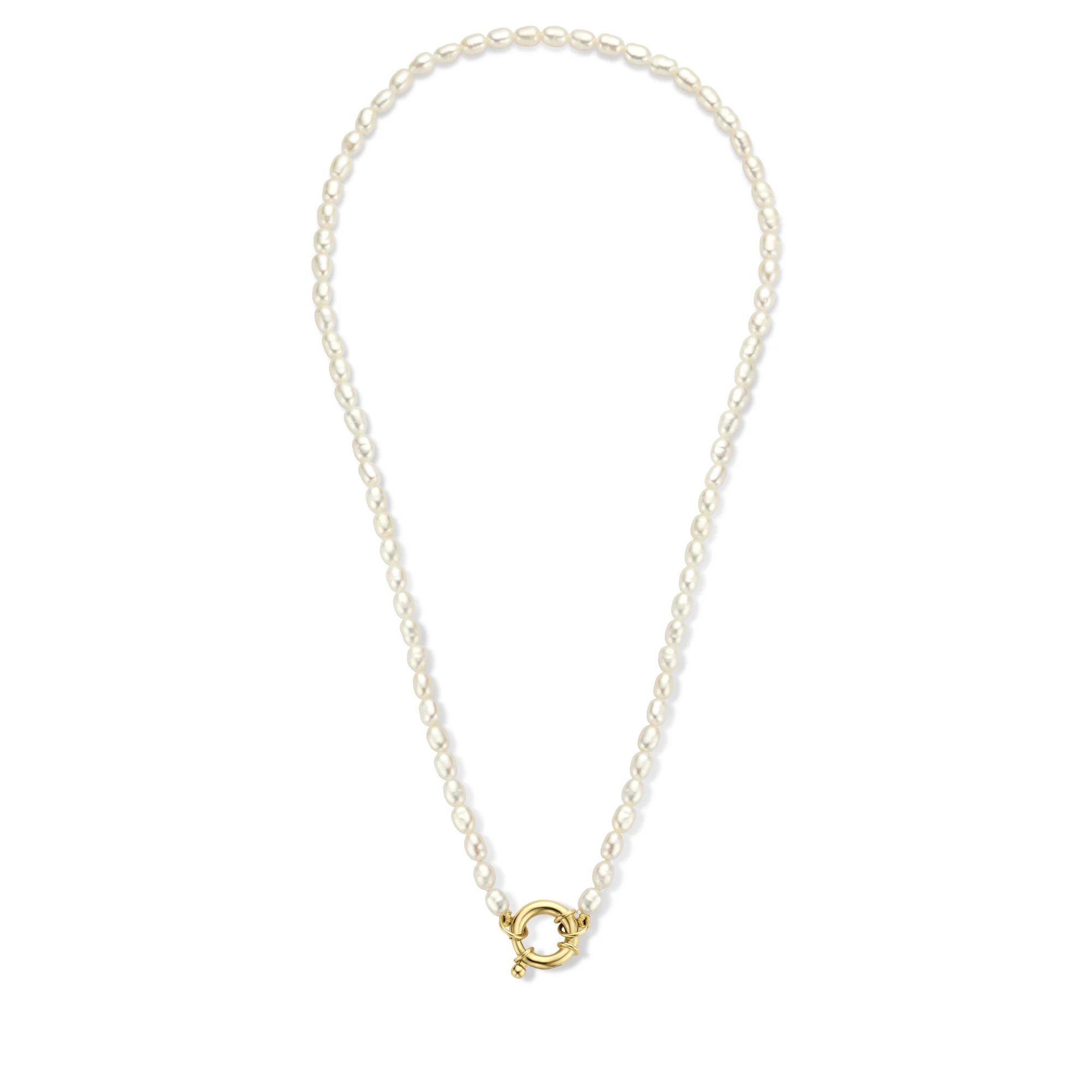 Aidee Marissa 14 karat gold necklace with freshwater pearls - Image 7