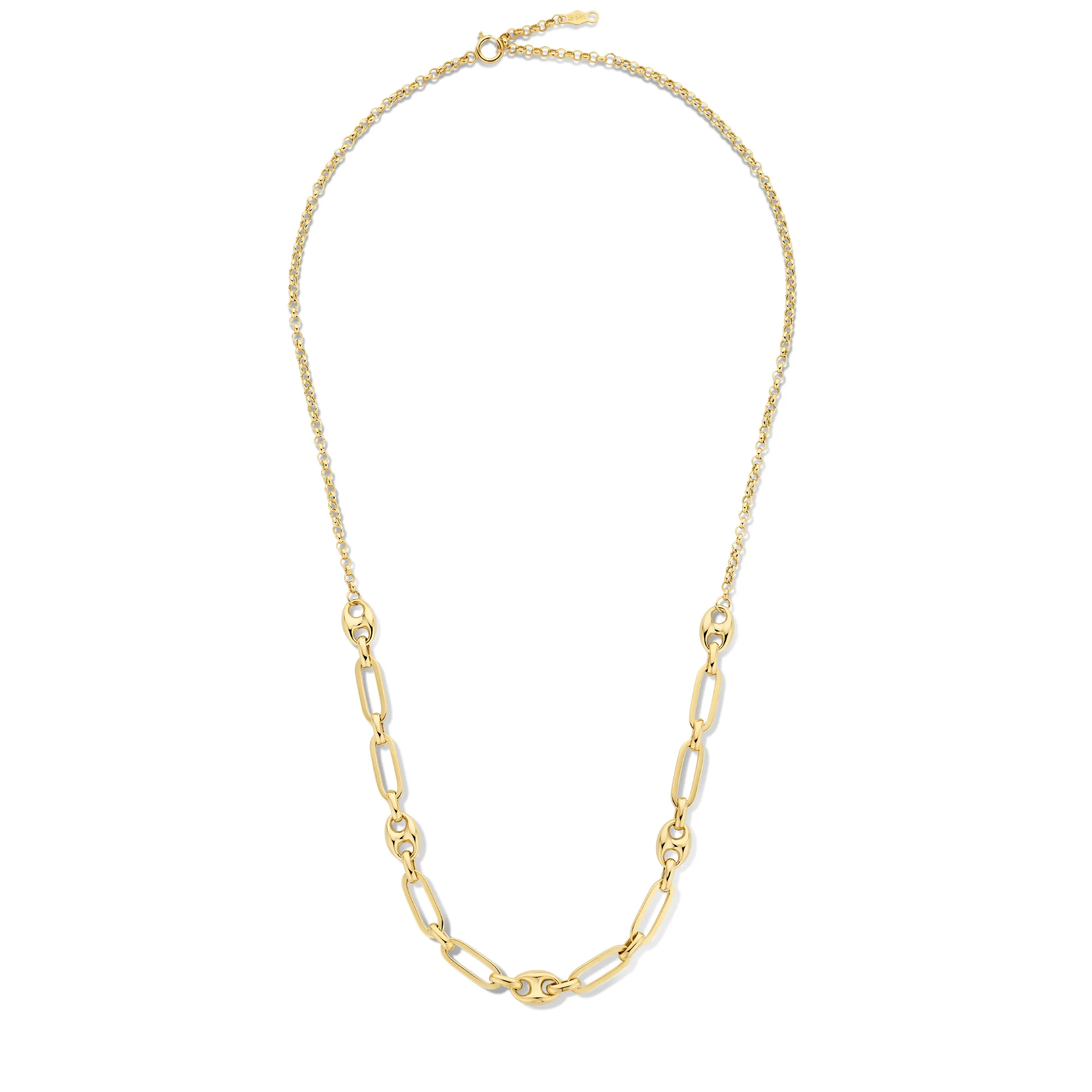 Aidee Demie 14 karat gold necklace with chains - Image 6