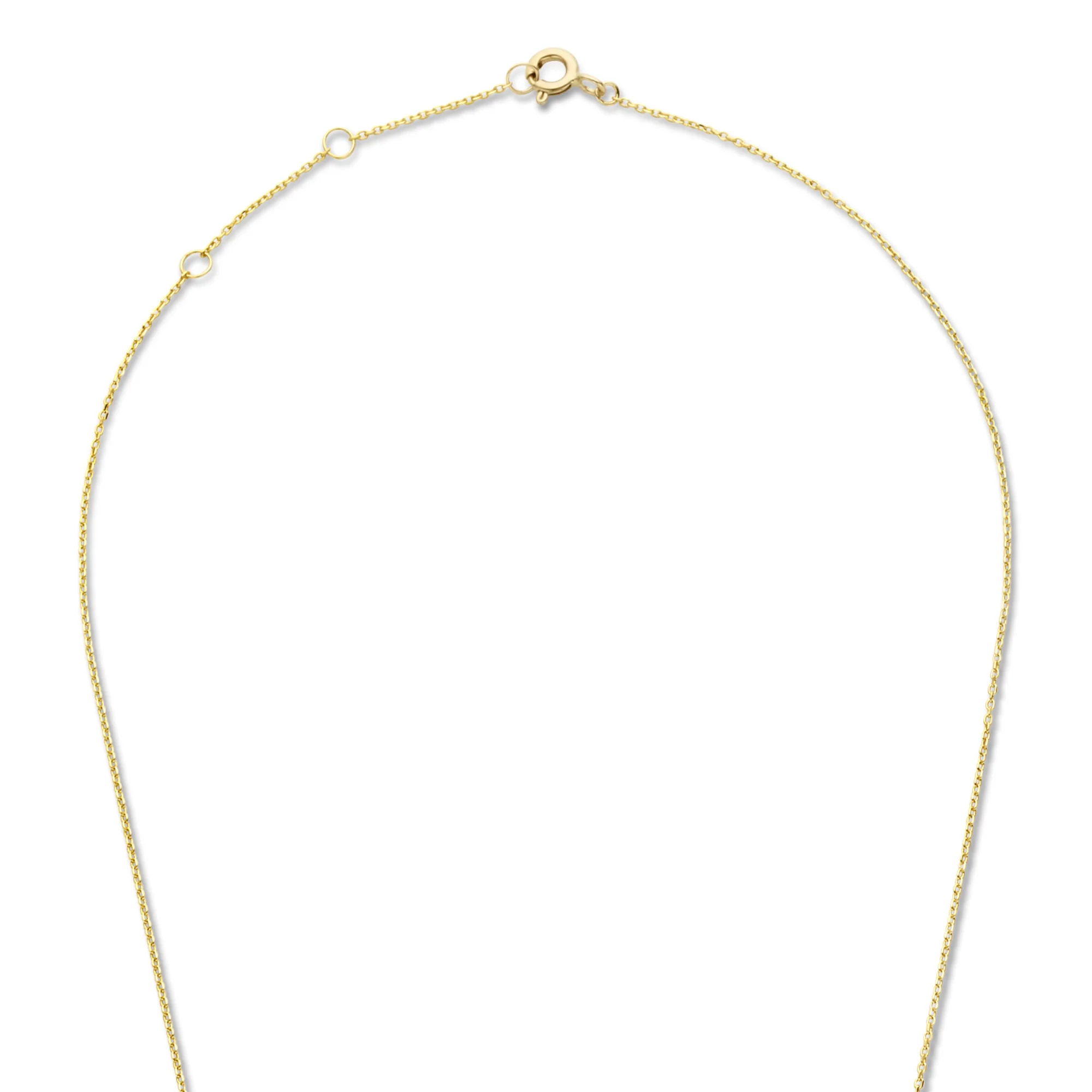Rivoli Esmée 14 karat gold necklace with zirconia stones - Image 7