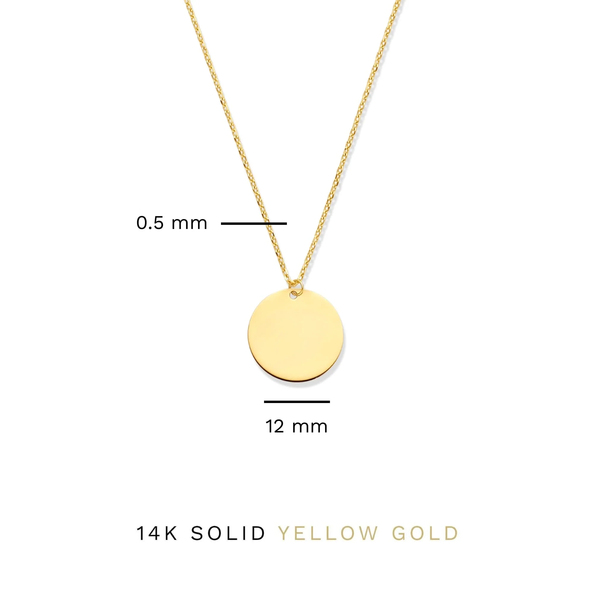 Le Marais Jeanne 14 karat gold necklace with coin - Image 8