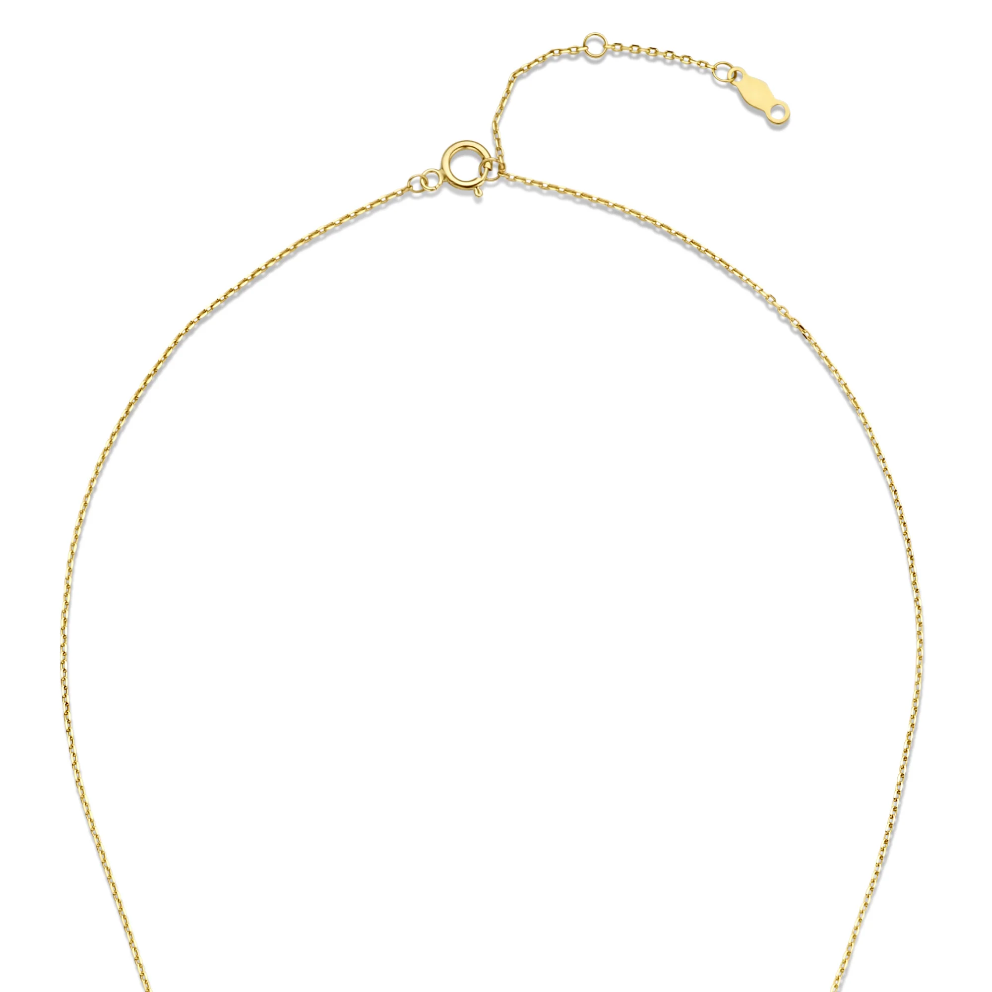 Rivoli Méline 14 karat gold necklace with rings - Image 8