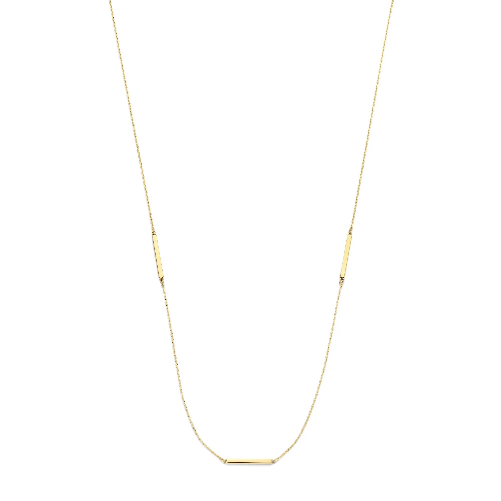 Le Marais Jolie 14 karat gold necklace with 3 rods - Image 5