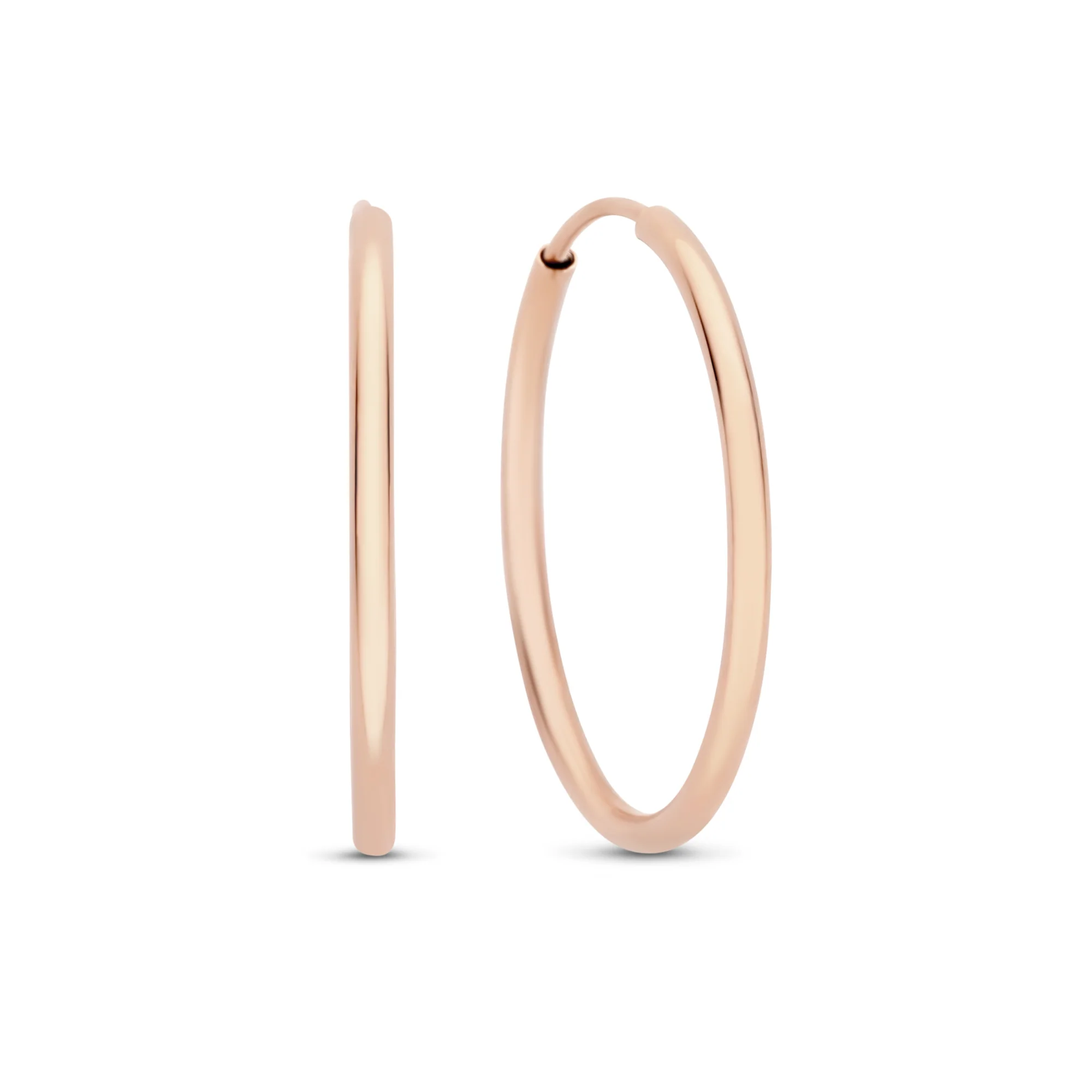 Cadeau d'Isabel 14 karat rose gold earring set - Image 5
