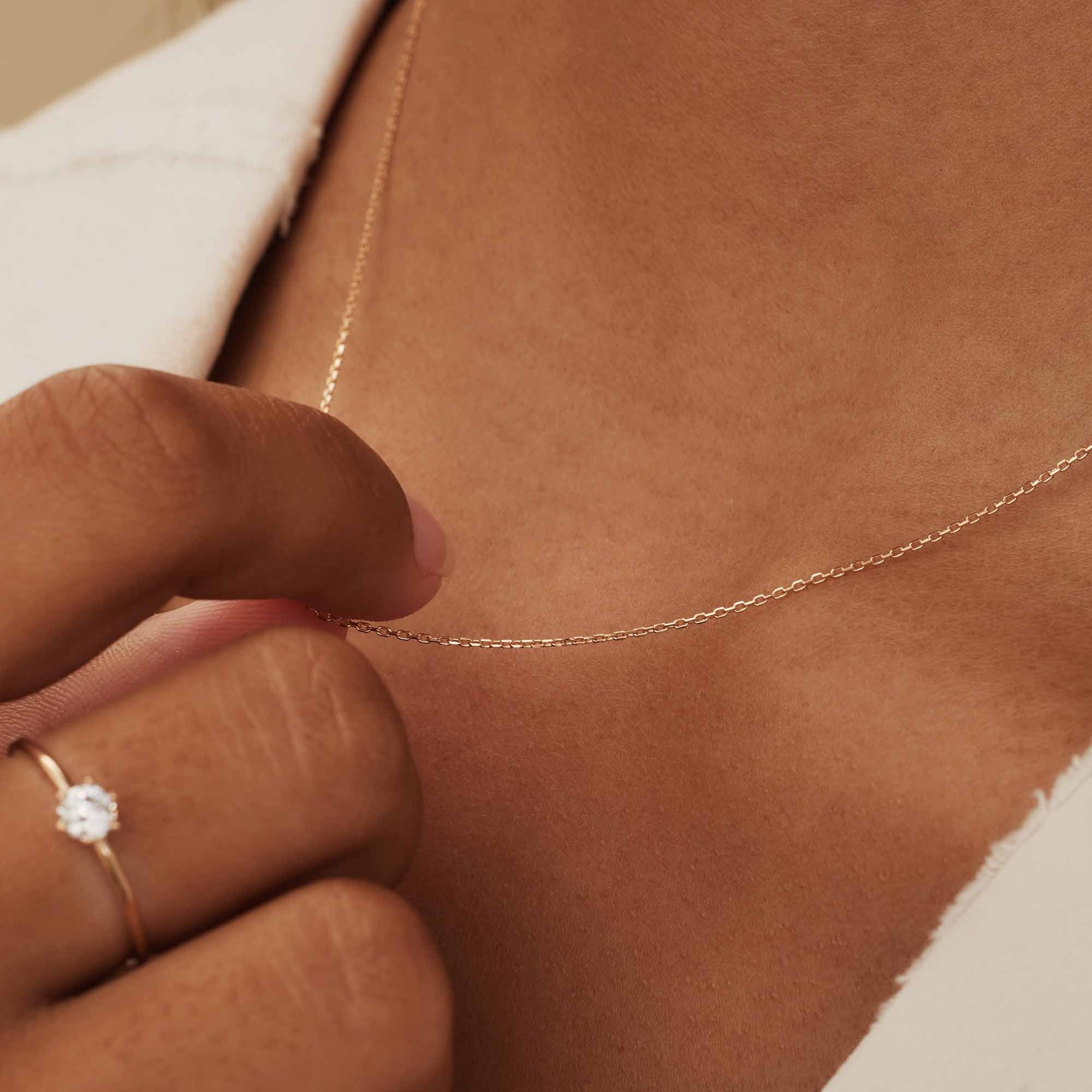 La Concorde Nicole 14 karat rose gold necklace - Image 6