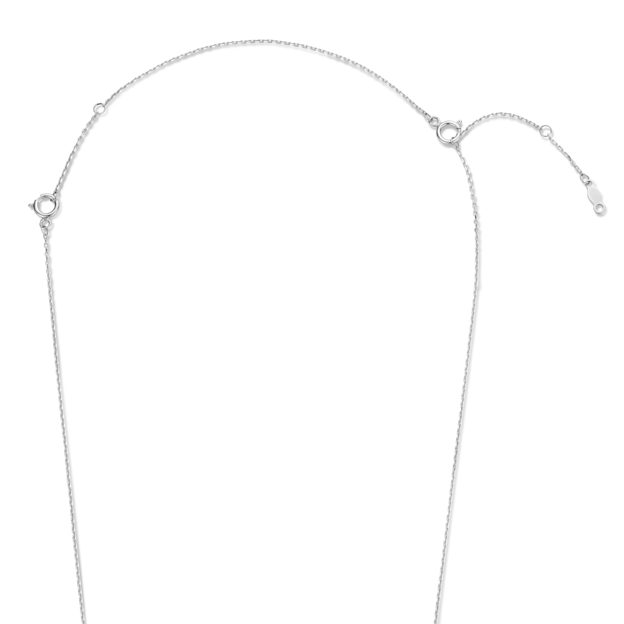 Saint Germain Nicole 14 karat white gold necklace extender - Image 4