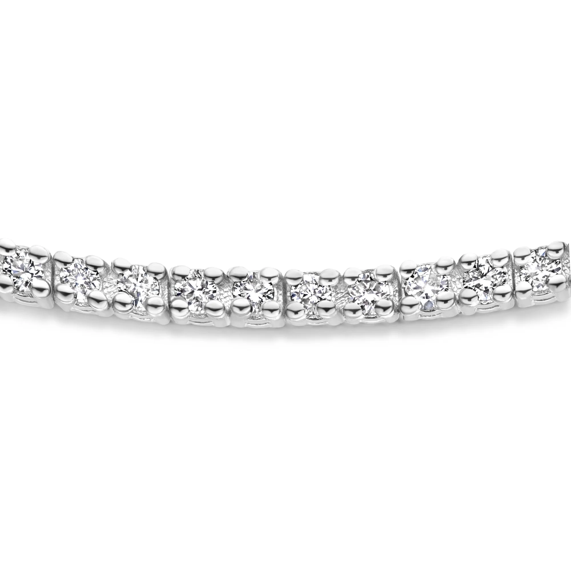 De la Paix Madeline 14 karat white gold bracelet with diamond 1.08 ct - Image 5