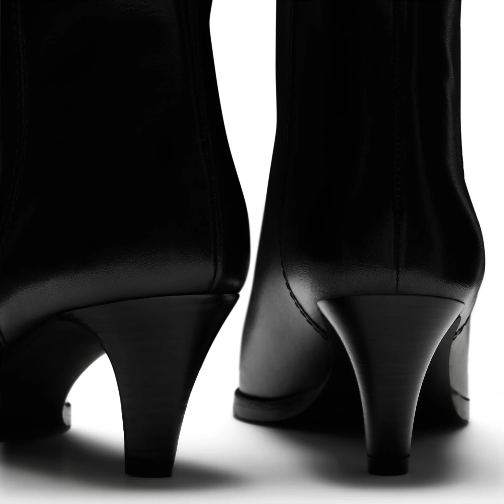 Vendôme Louane black calfskin leather boots - Image 8