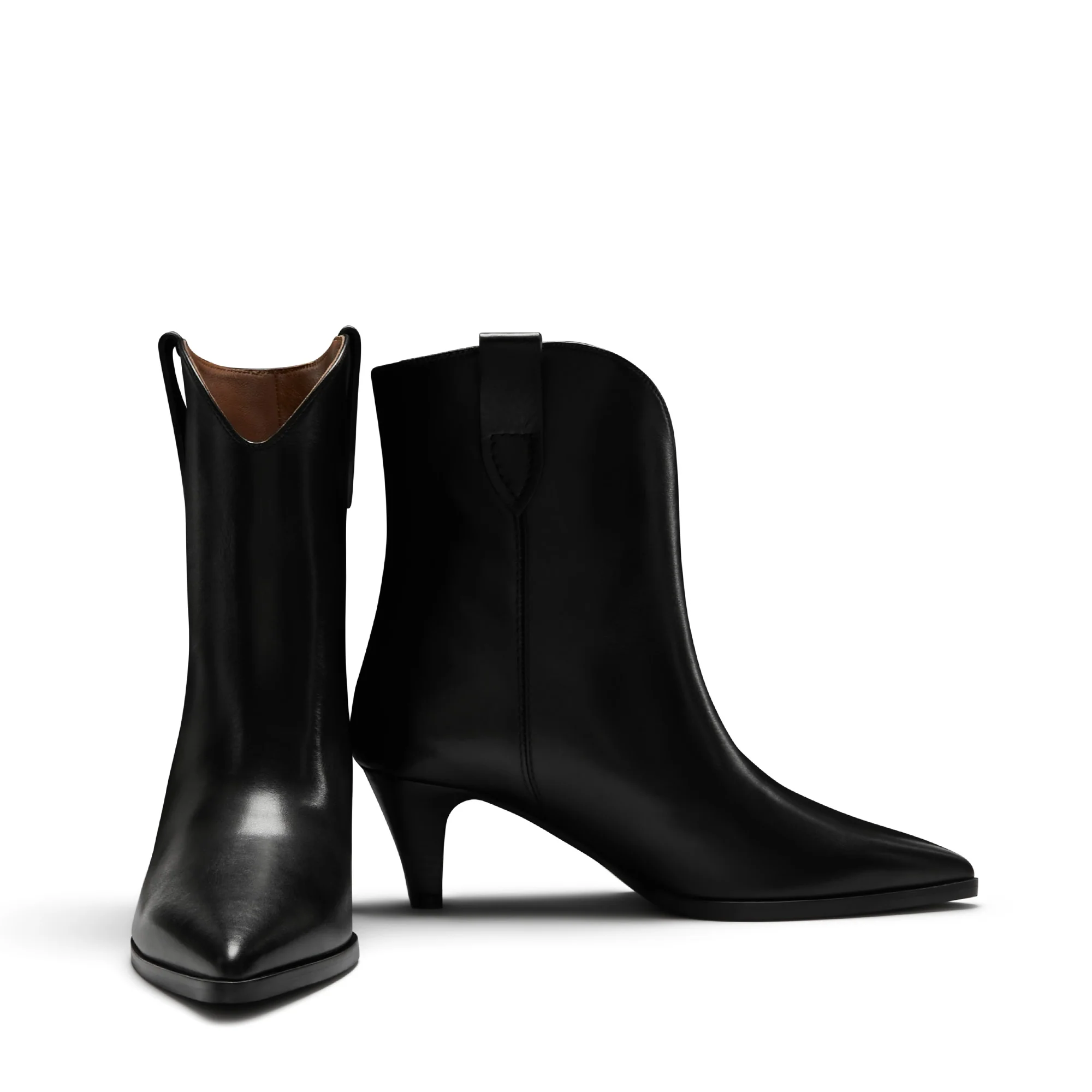 Vendôme Louane black calfskin leather boots - Image 9
