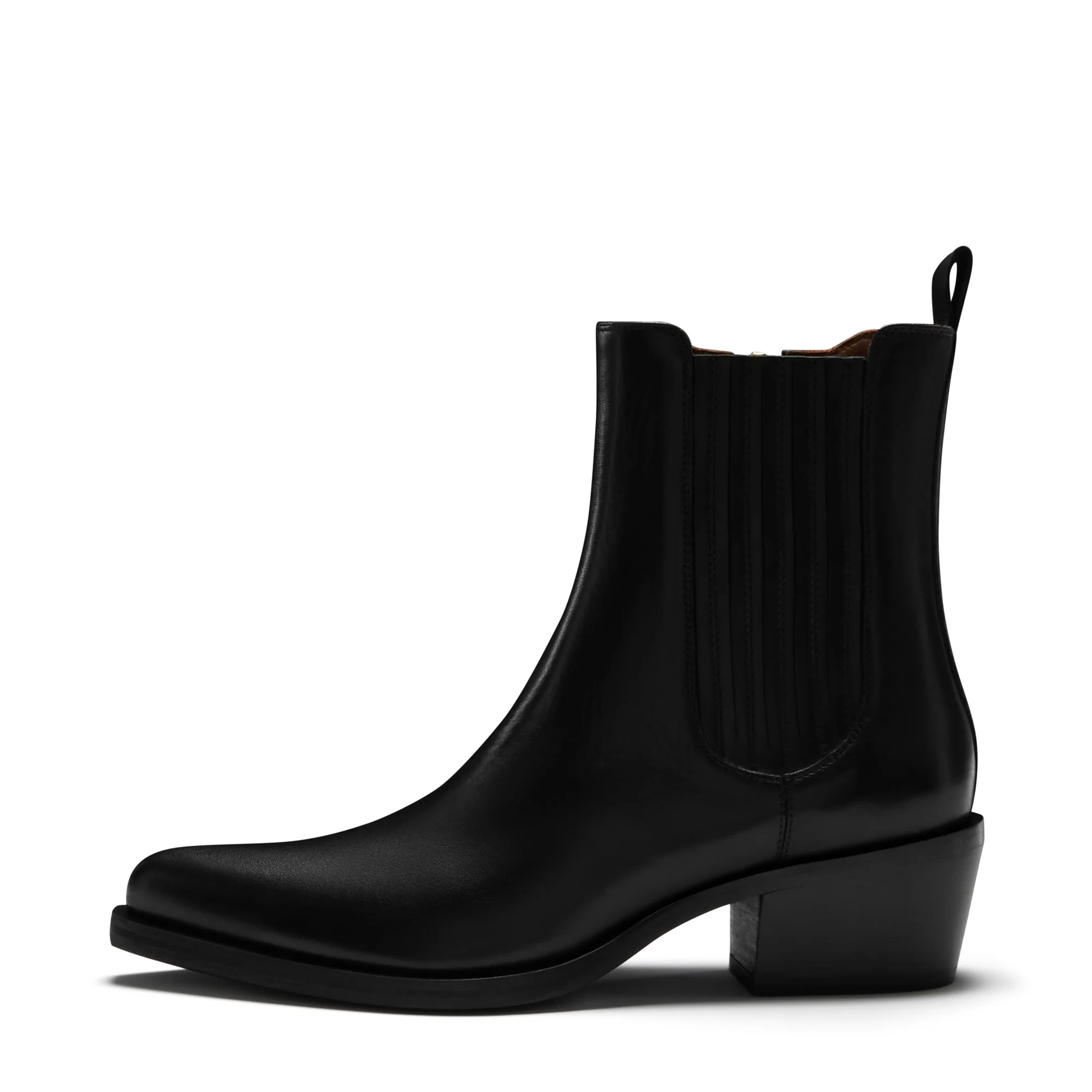 Vendôme Amandine black calfskin leather boots - Image 4