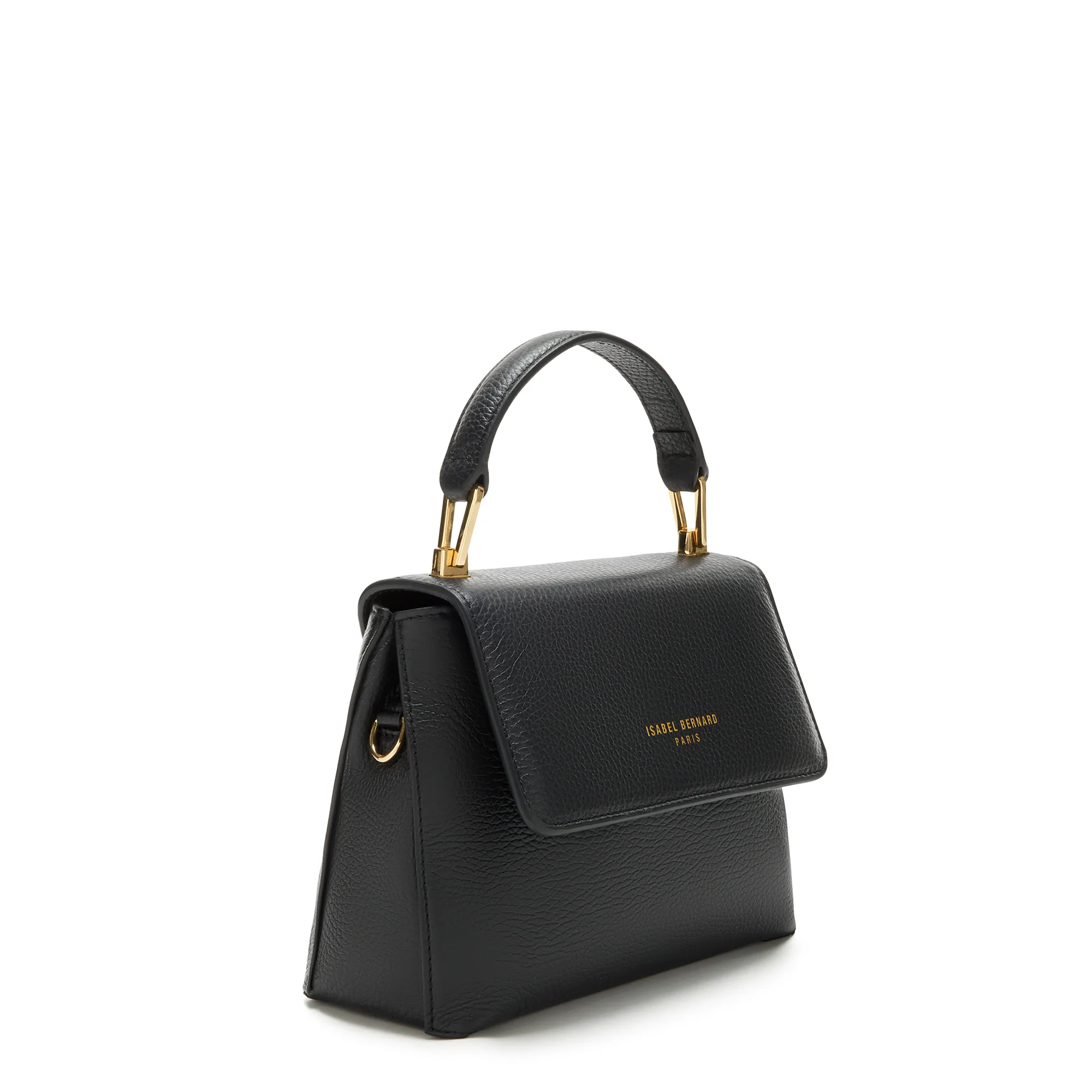 Femme Forte Heline black calfskin leather handbag - Image 4