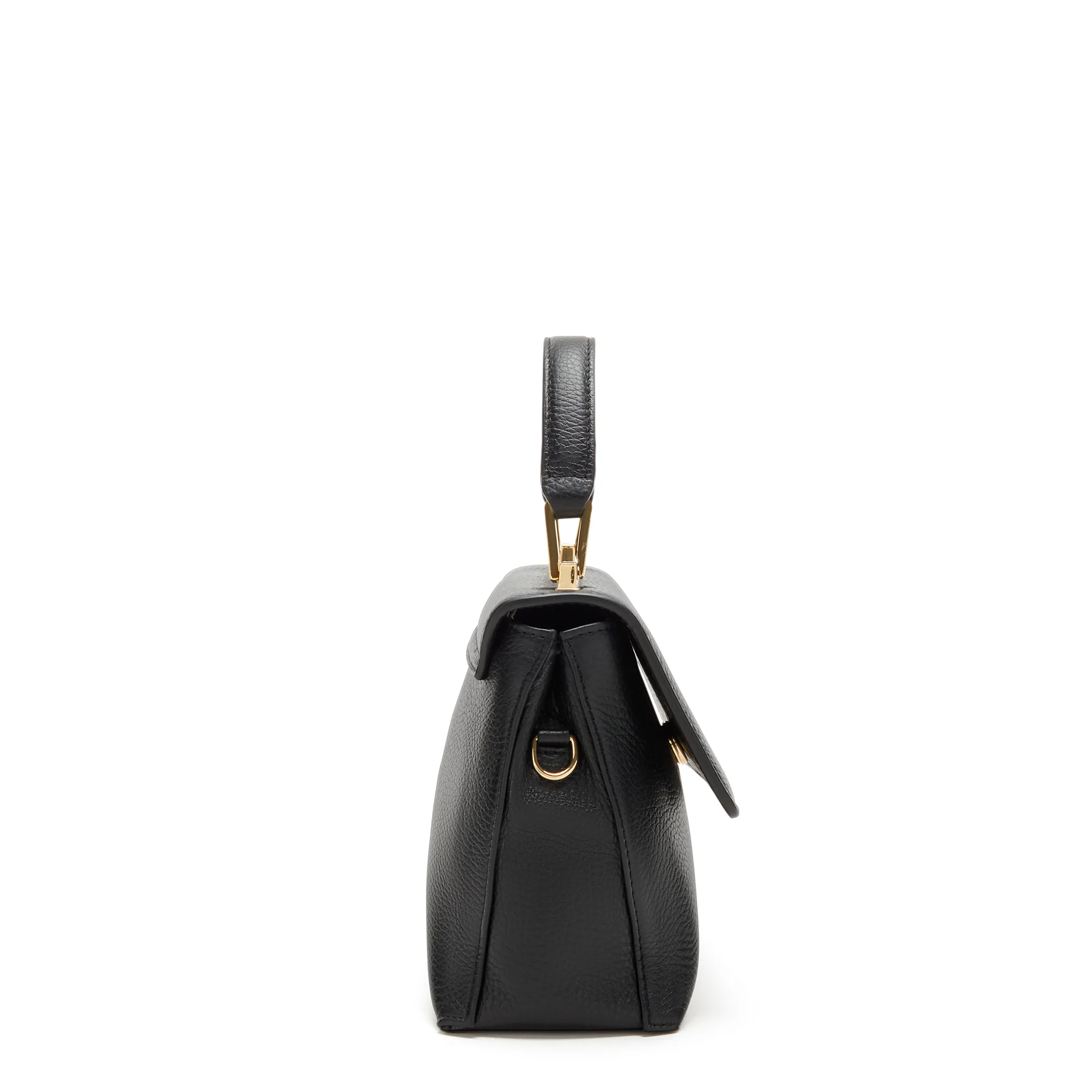 Femme Forte Heline black calfskin leather handbag - Image 5