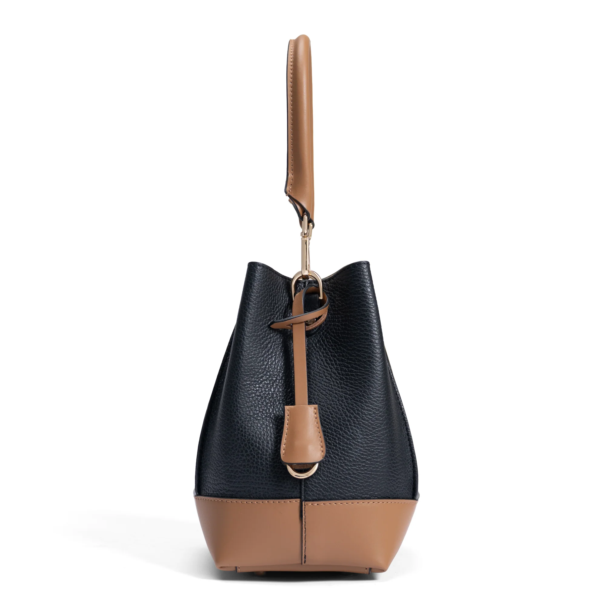 Femme Forte Minette black calfskin leather handbag - Image 4