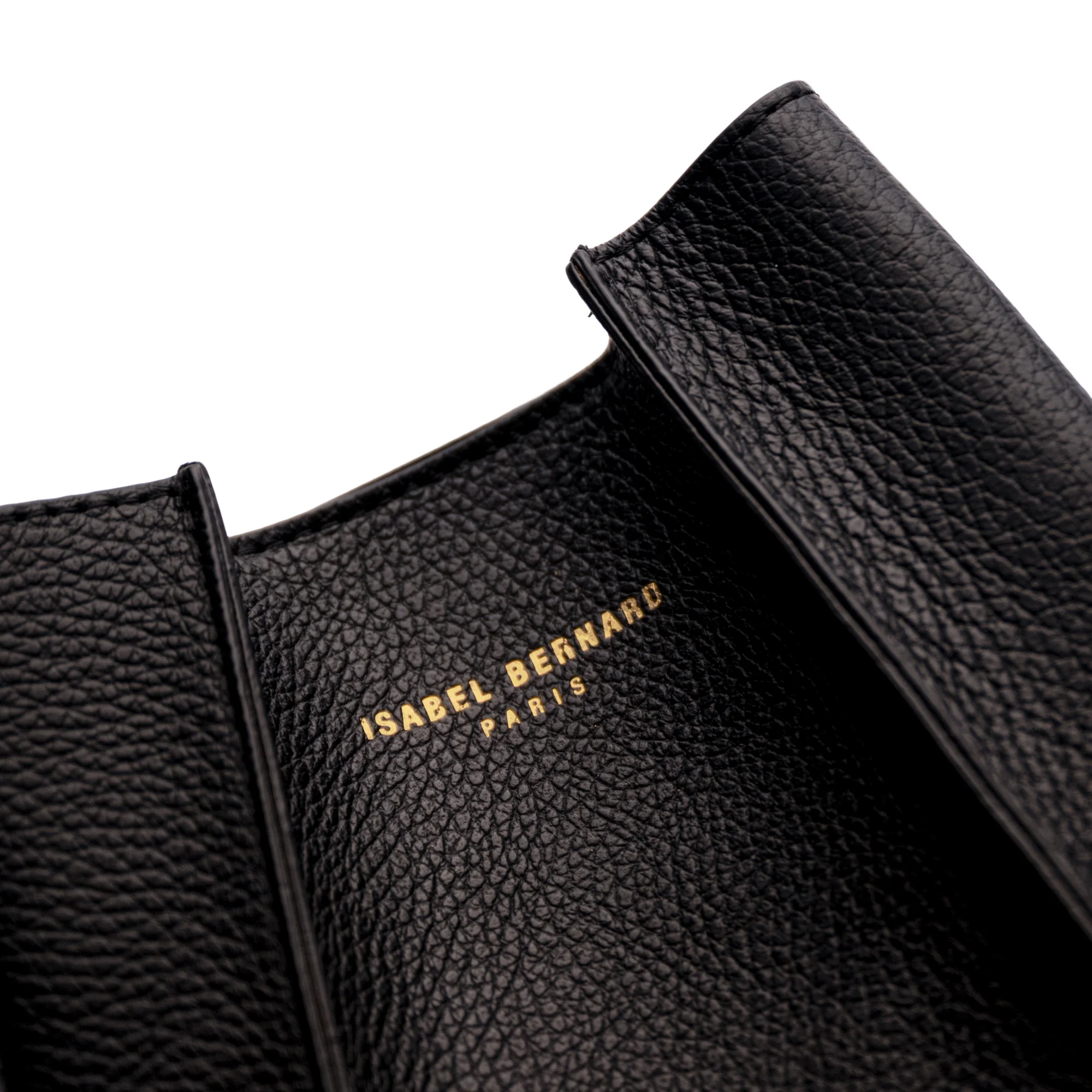 Femme Forte Minette black calfskin leather handbag - Image 6
