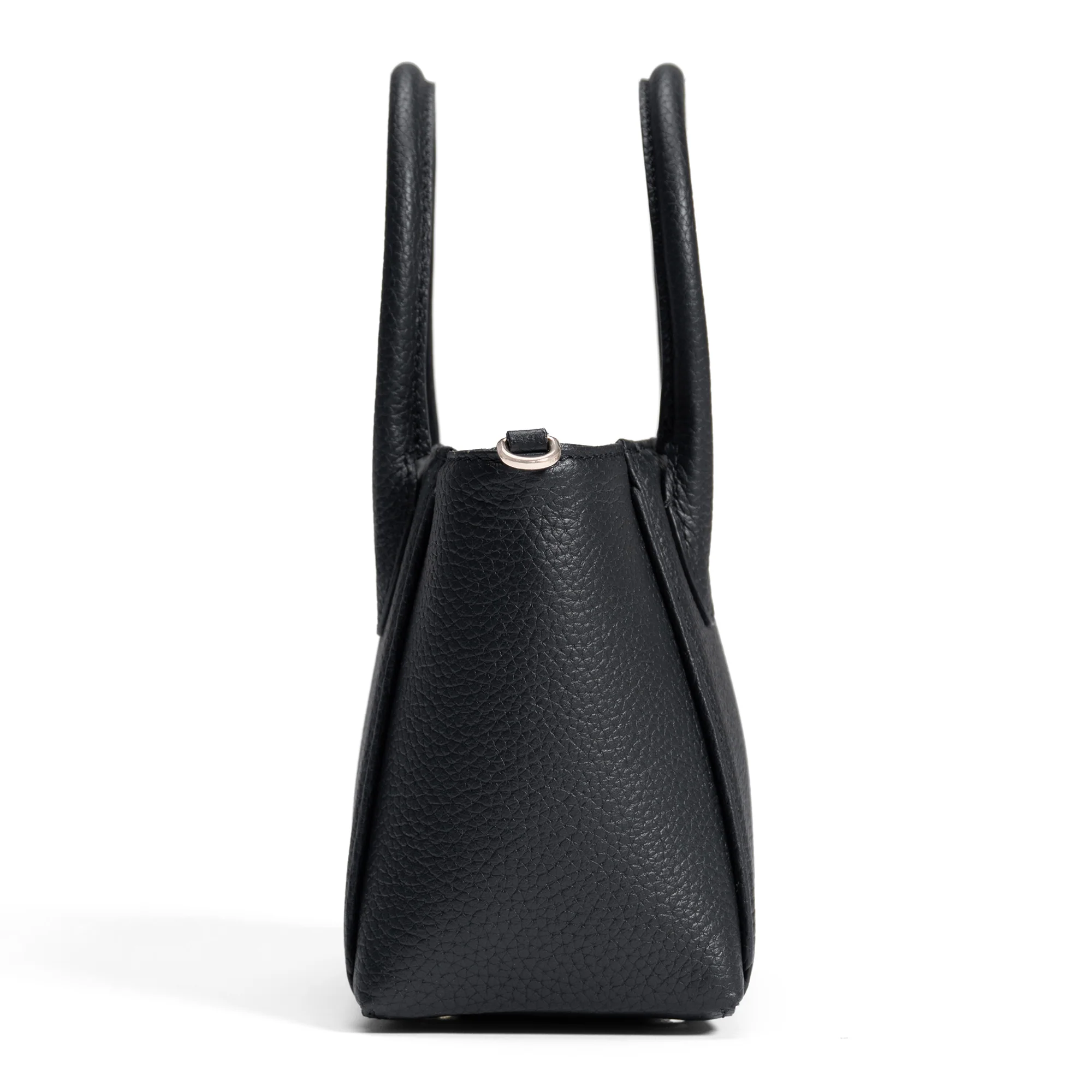 Honoré Cloe Mini black calfskin leather handbag - Image 4