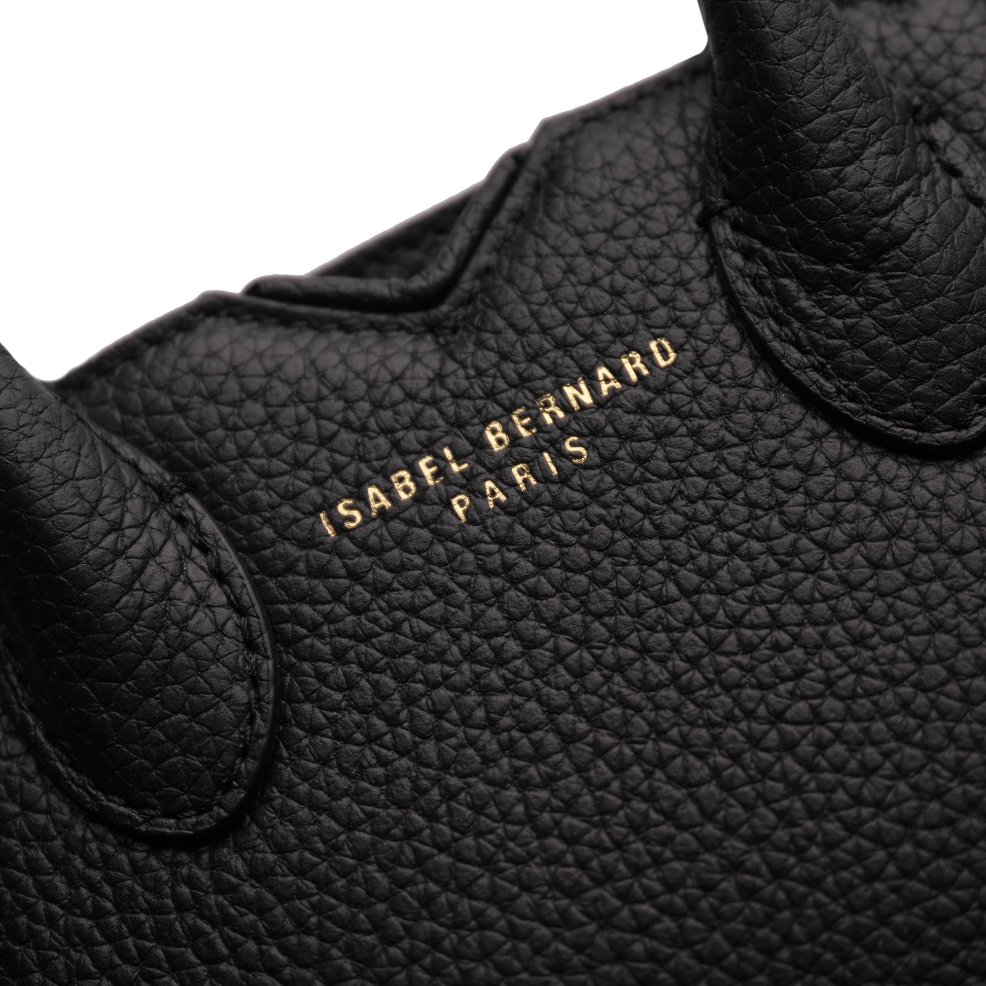 Honoré Cloe Mini black calfskin leather handbag - Image 6