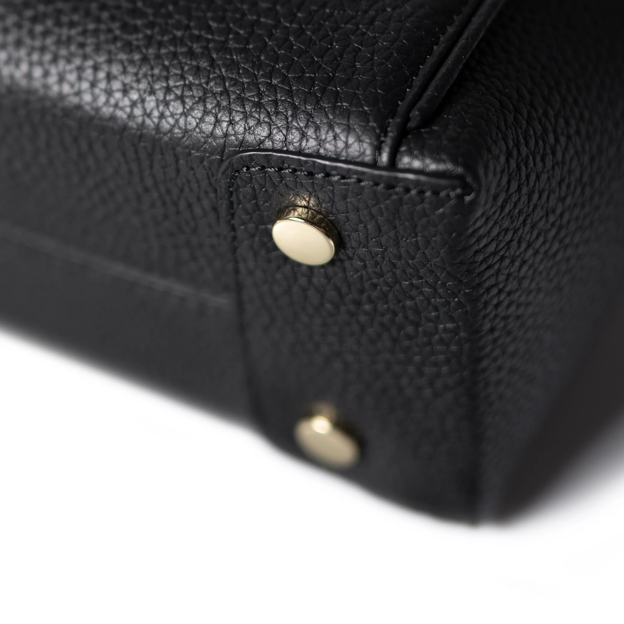 Honoré Cloe Mini black calfskin leather handbag - Image 7
