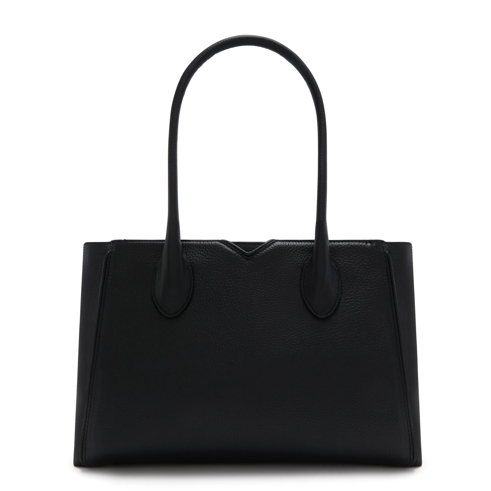 Honoré Cloe Midi black calfskin leather handbag - Image 7