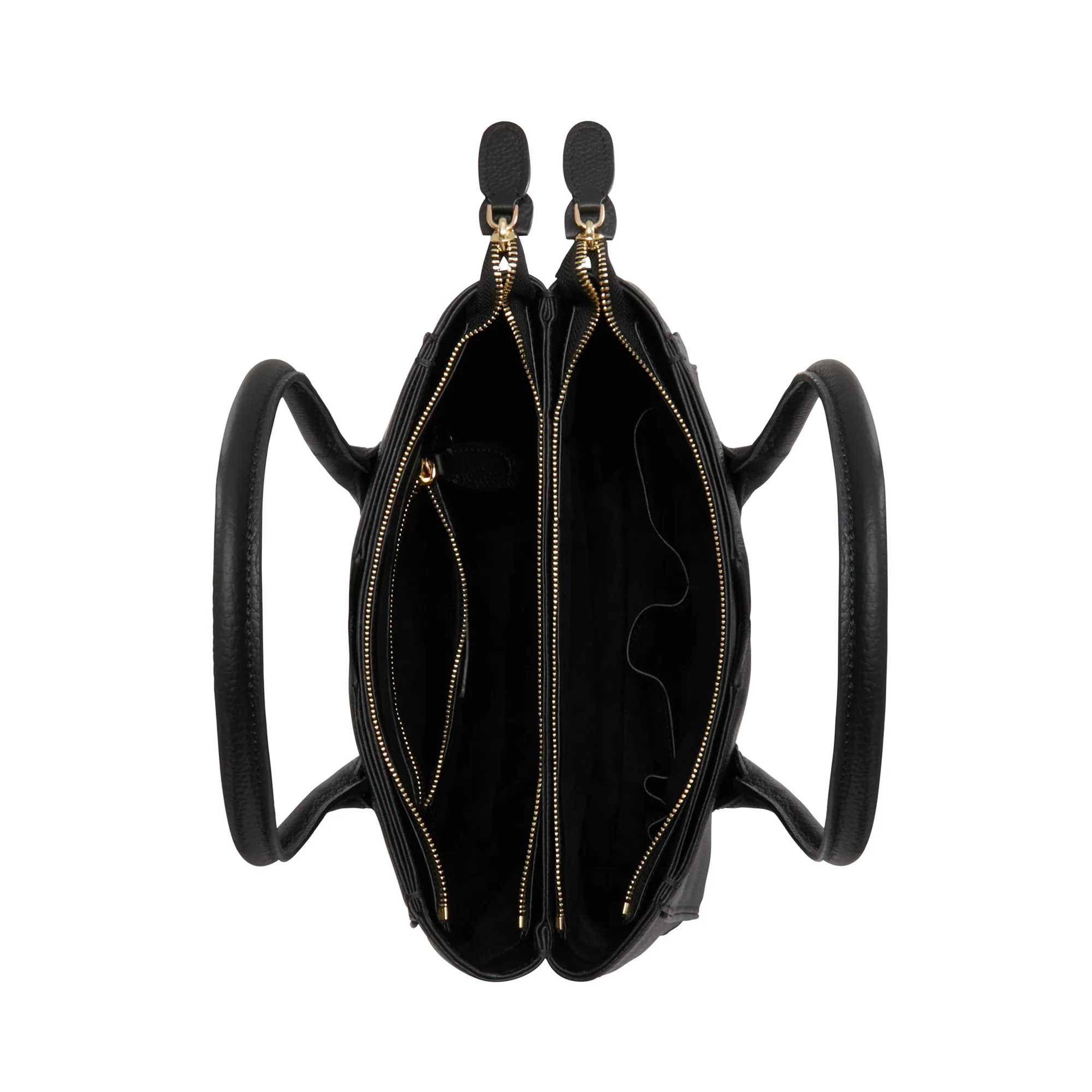Honoré Cloe Midi black calfskin leather handbag - Image 8