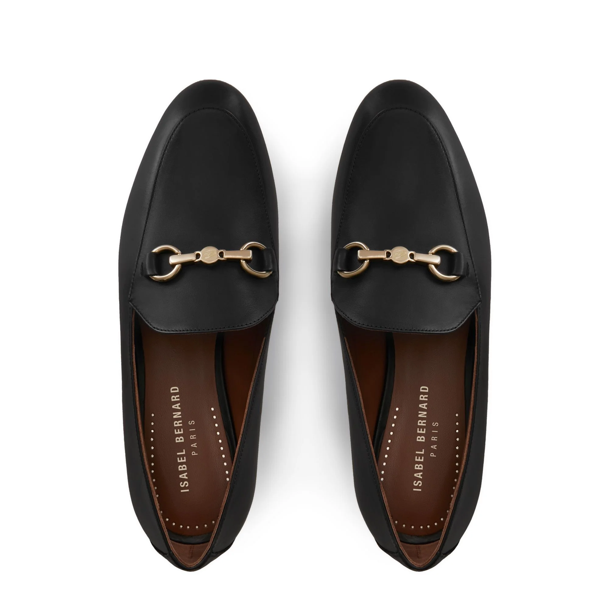 Vendôme Fleur black calfskin leather loafers - Image 8