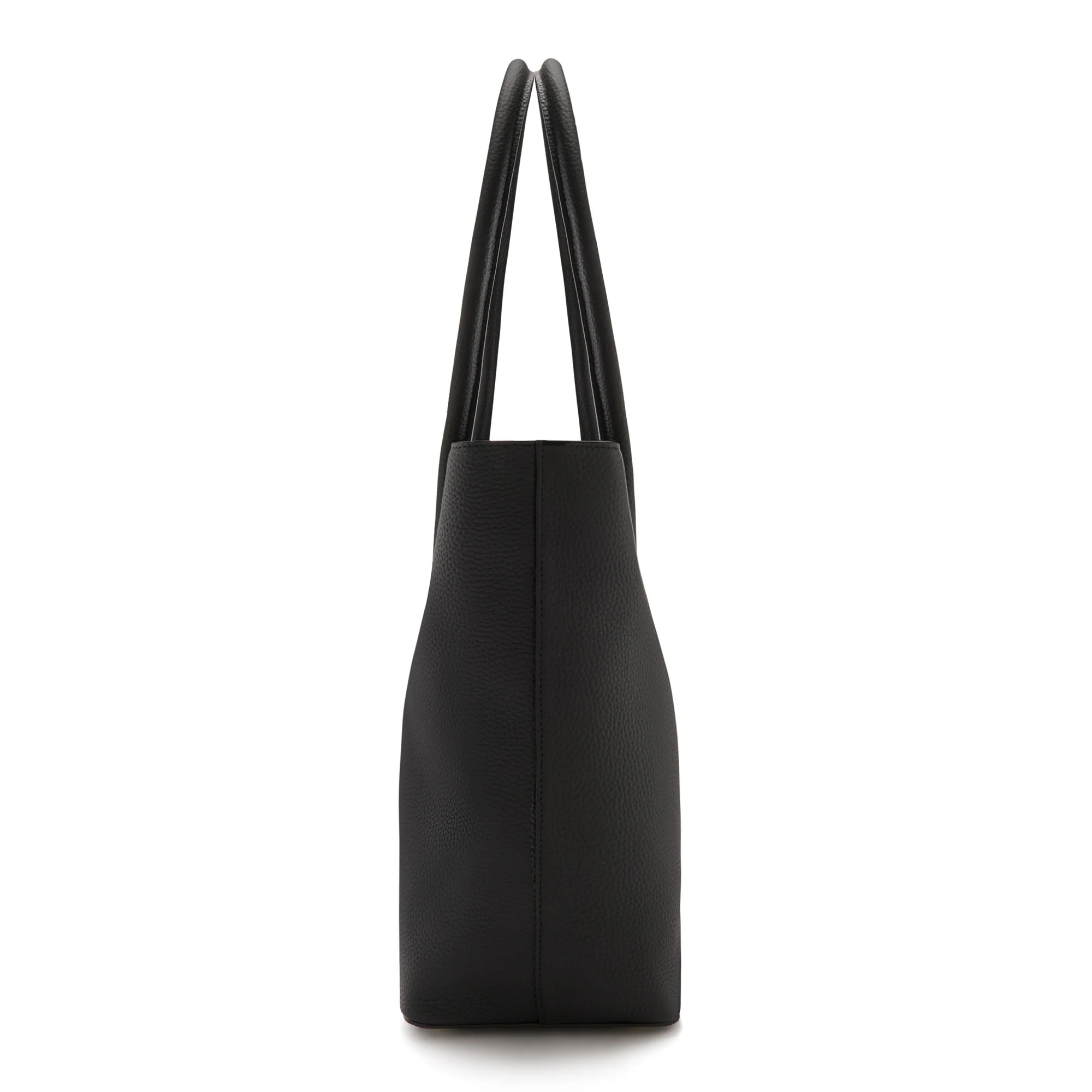 Honoré Lysanne black calfskin leather shopper - Image 5
