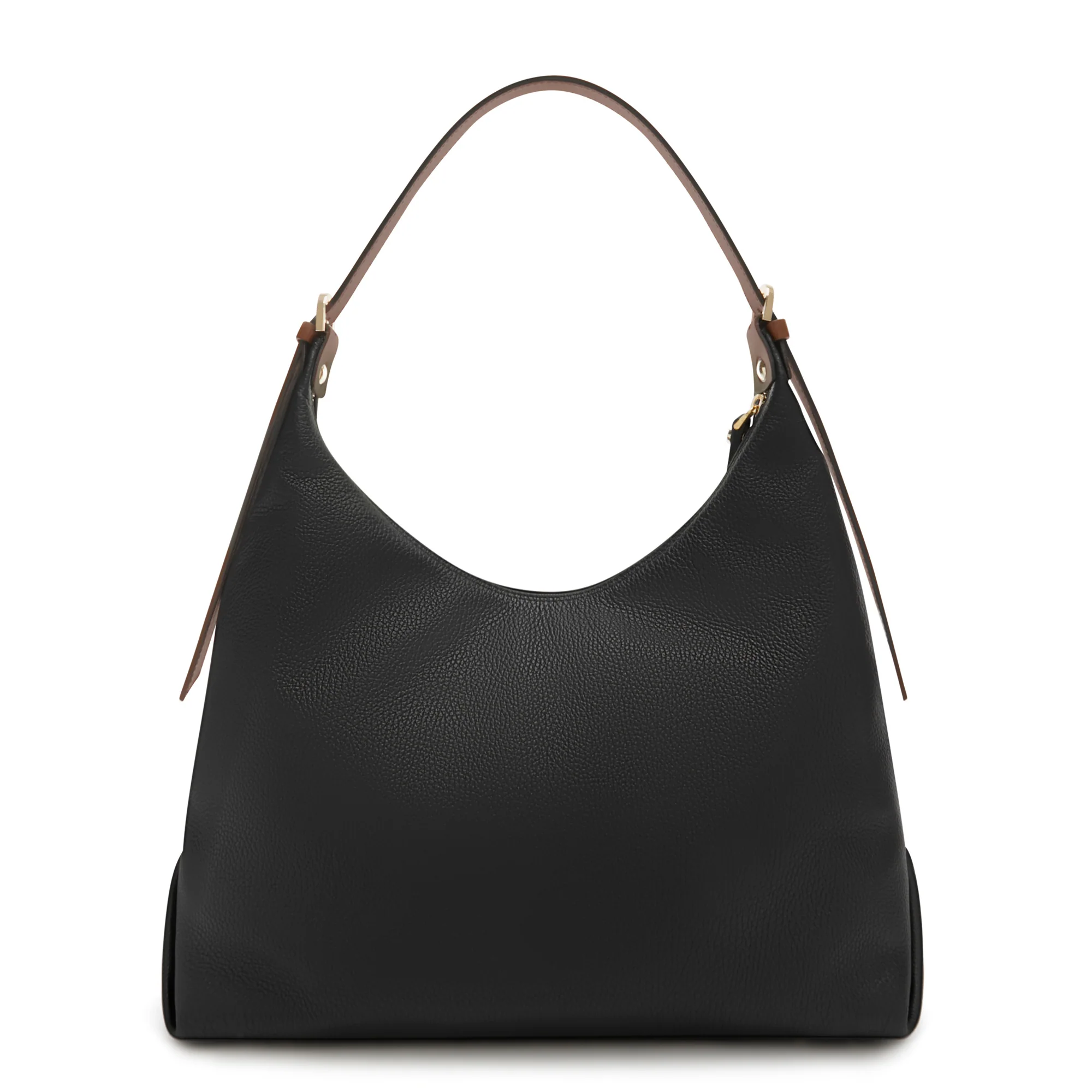 Honoré Muriel black calfskin leather shoulder bag - Image 6