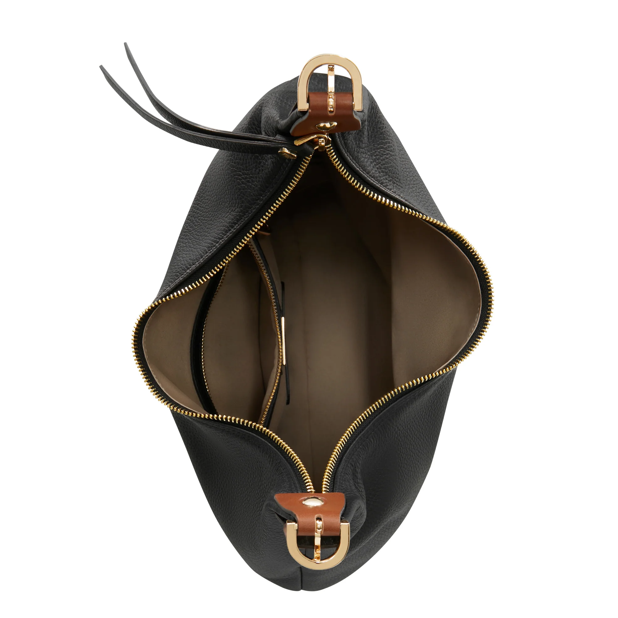 Honoré Muriel black calfskin leather shoulder bag - Image 7