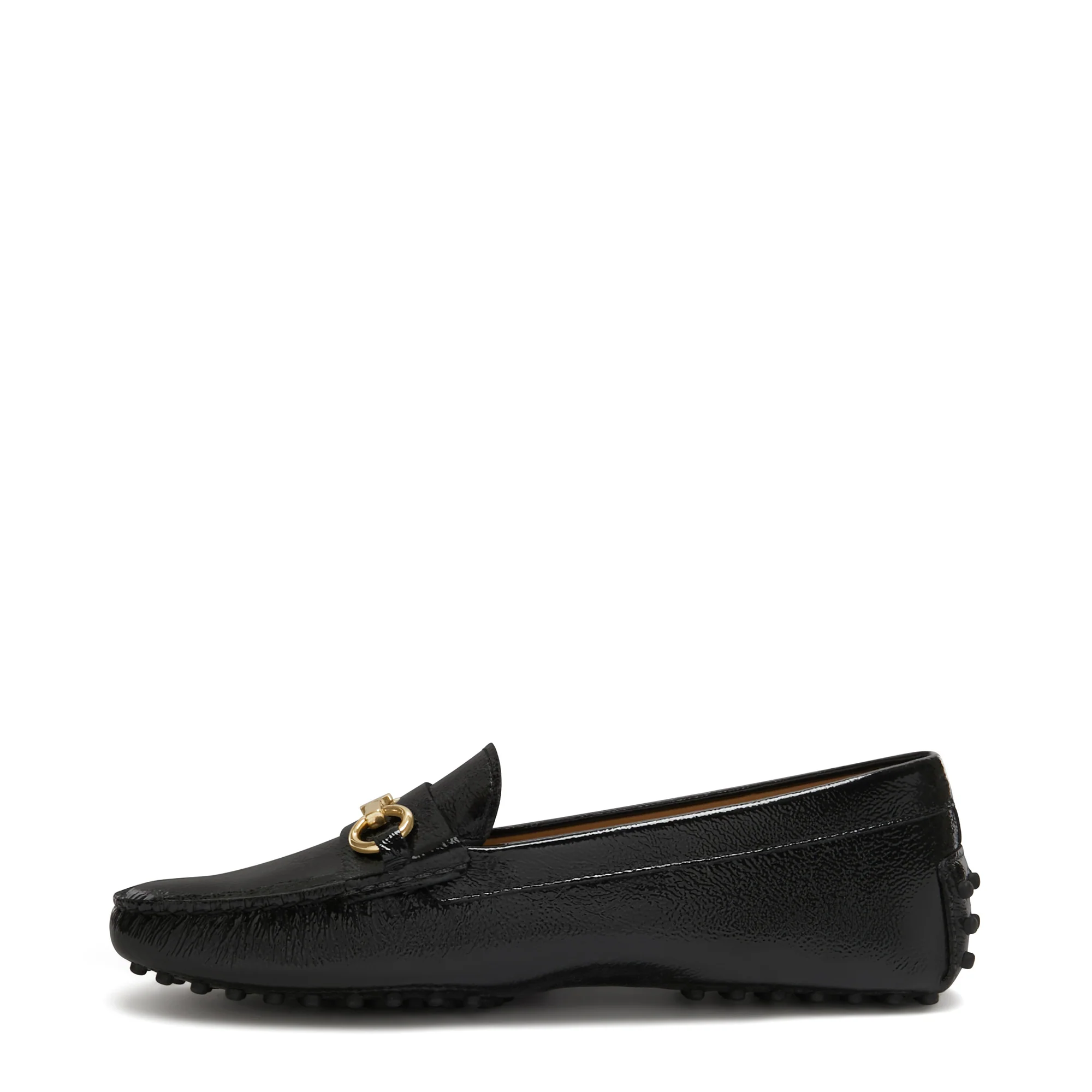 Vendôme Marie black calfskin patent leather moccasins - Image 4