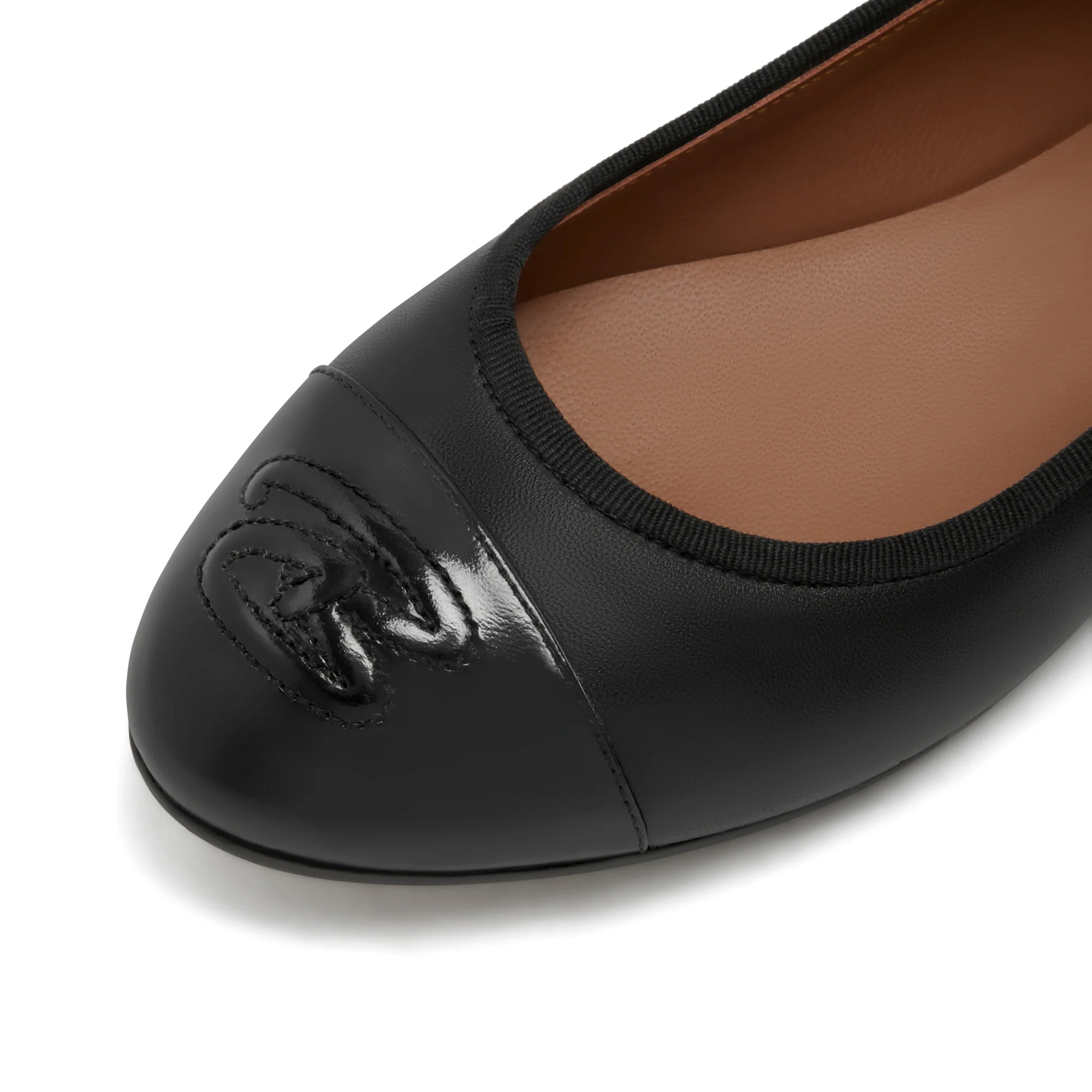 Vendôme Ynes black calfskin leather ballerinas - Image 8