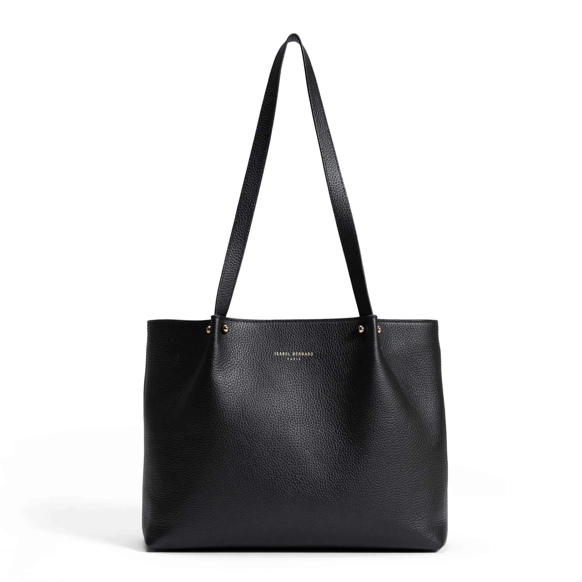Honoré Nata black leather shopper calfskin leather