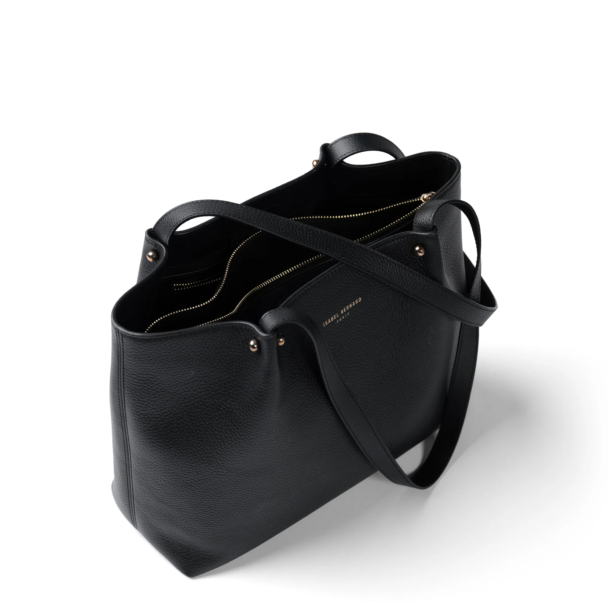 Honoré Nata black leather shopper calfskin leather - Image 10