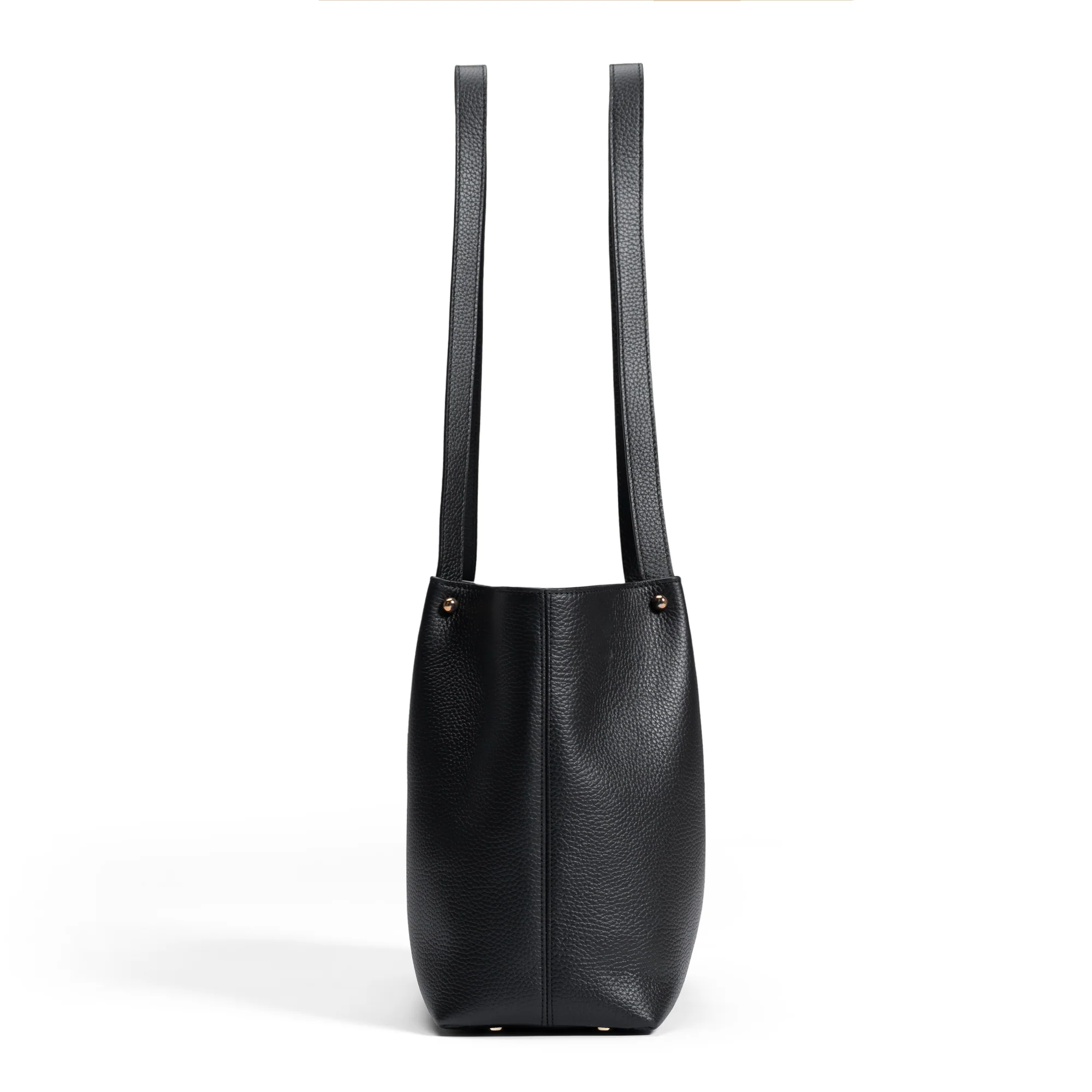 Honoré Nata black leather shopper calfskin leather - Image 5