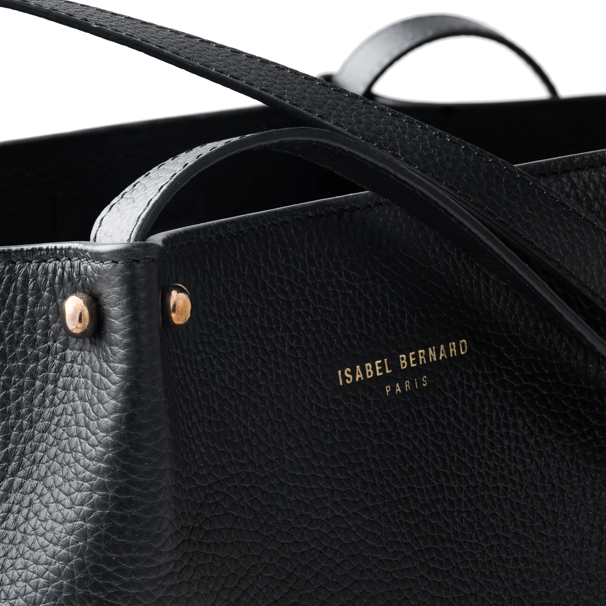 Honoré Nata black leather shopper calfskin leather - Image 7